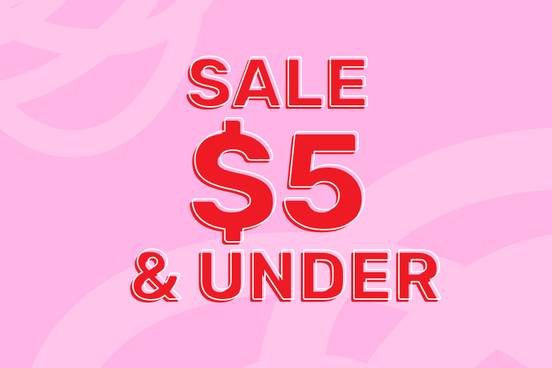 Sale 5 & Under