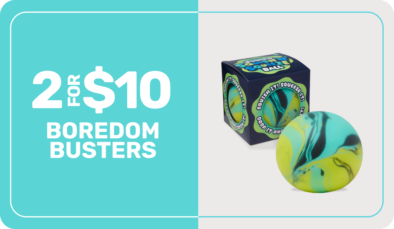 2 for $10 boredom busters