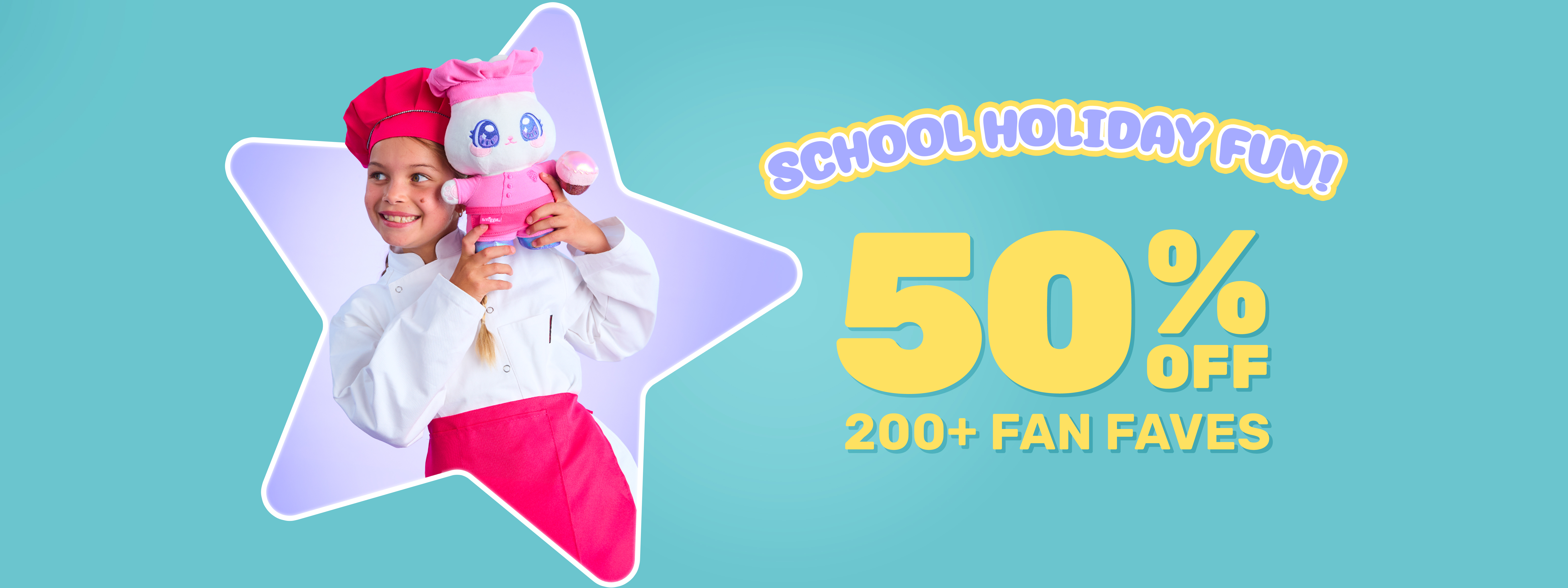 50% off Fan Faves