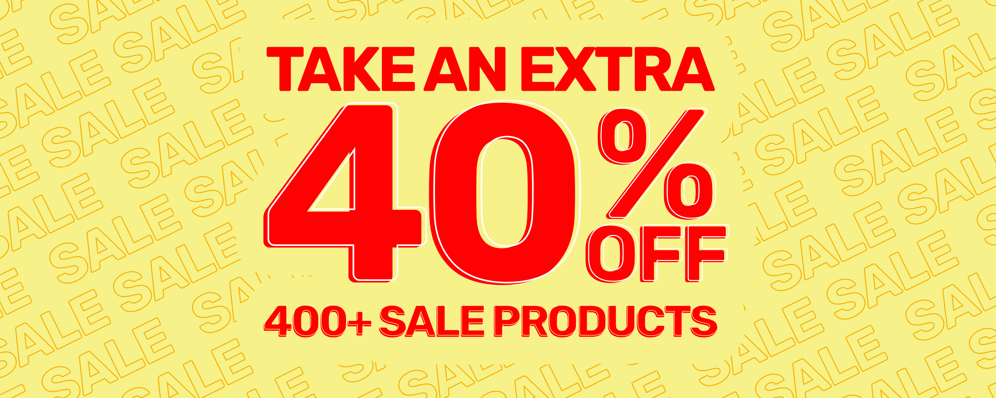 Take An Extra 40% Off