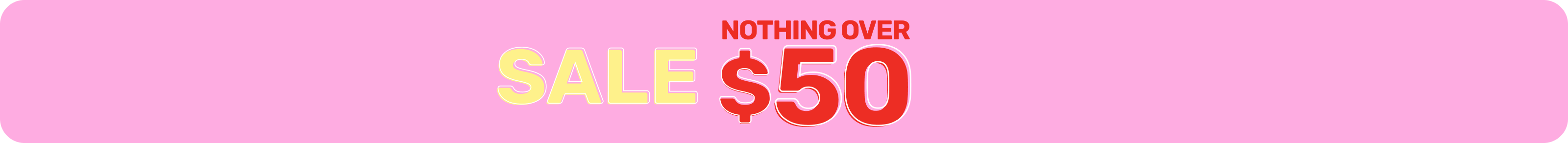 Nothing over $50