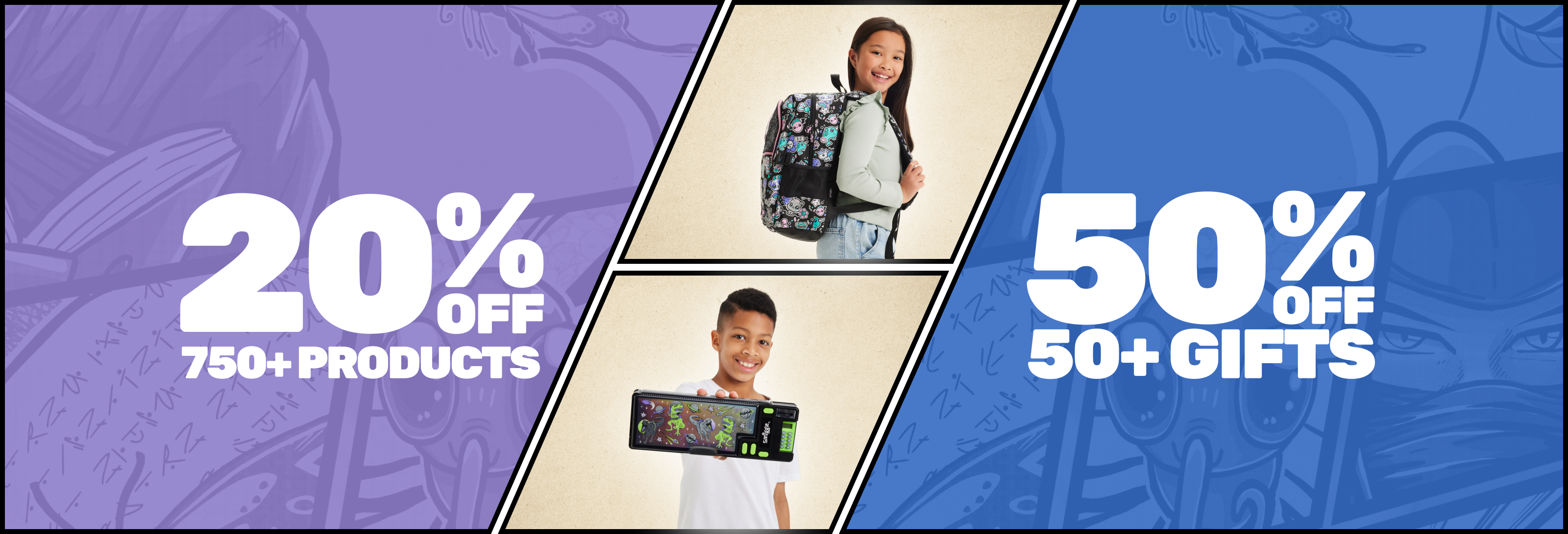 50% off Sel + 20% Off