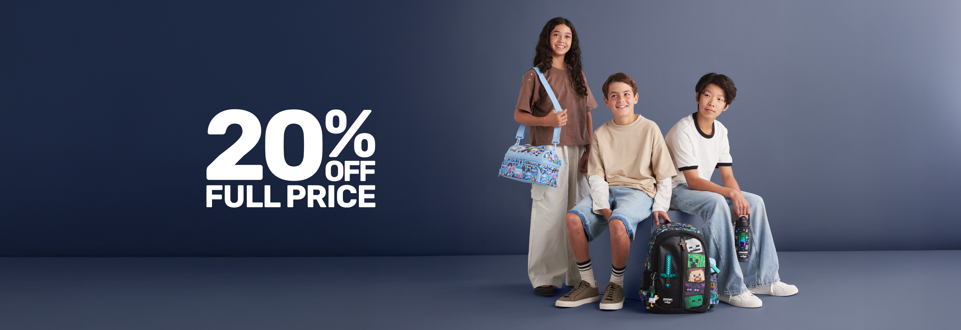 20% off Full Price