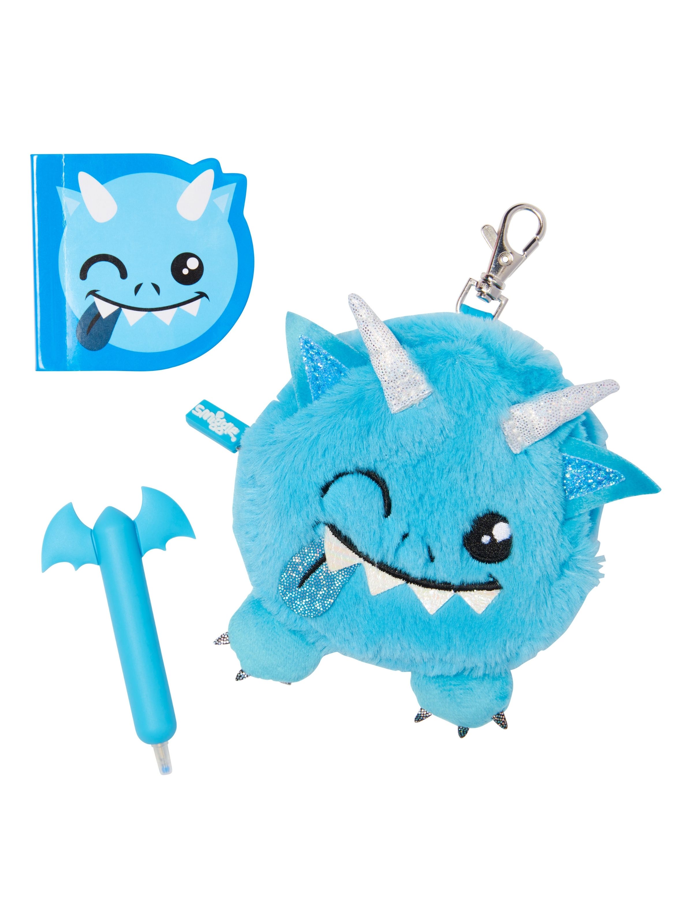 Fluffy Mini Pen Pal Notepad Keyring