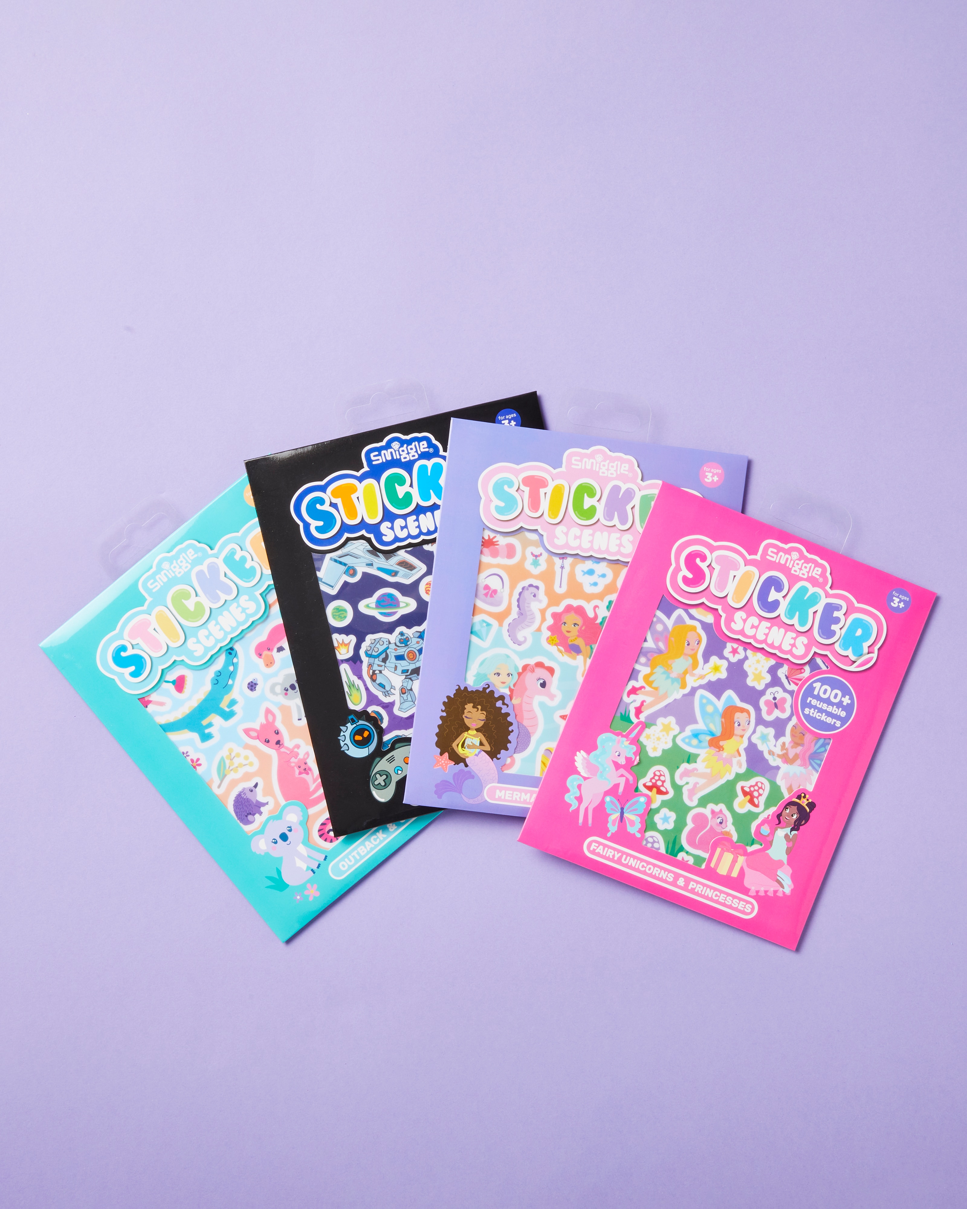 Image for Play Scenes Sticker Book from Smiggle