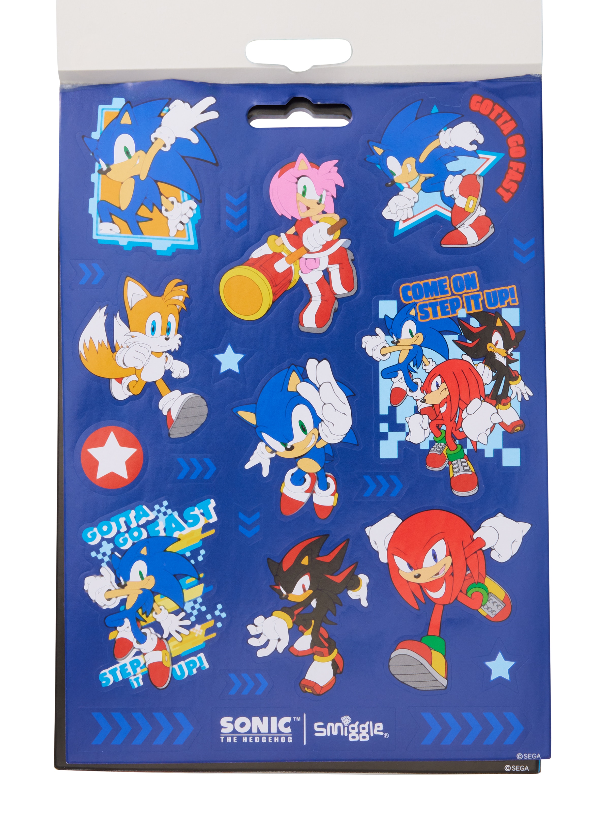 Image for Sonic The Hedgehog Sticker Studio Book from Smiggle