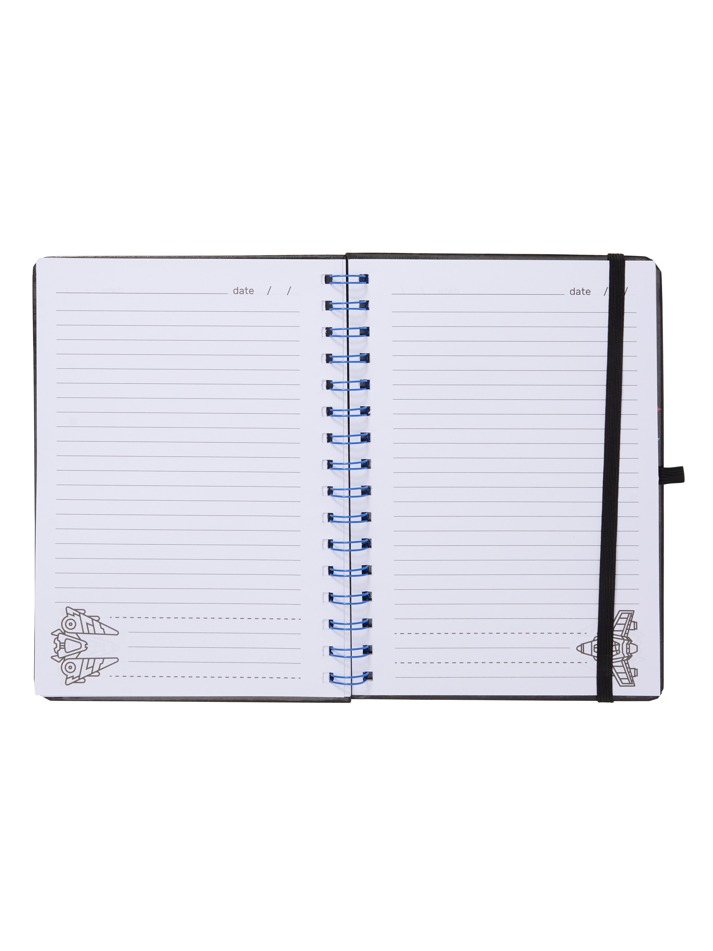 Rush A5 Spiral Notebook