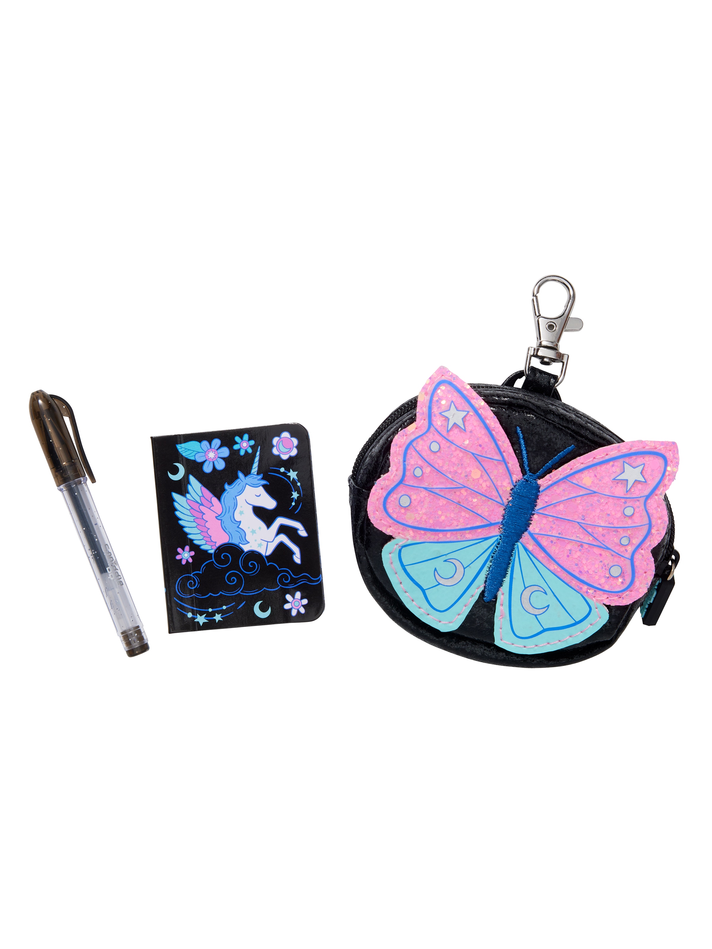 Image for Super Charge Mini Pen Pal Notepad Keyring from Smiggle