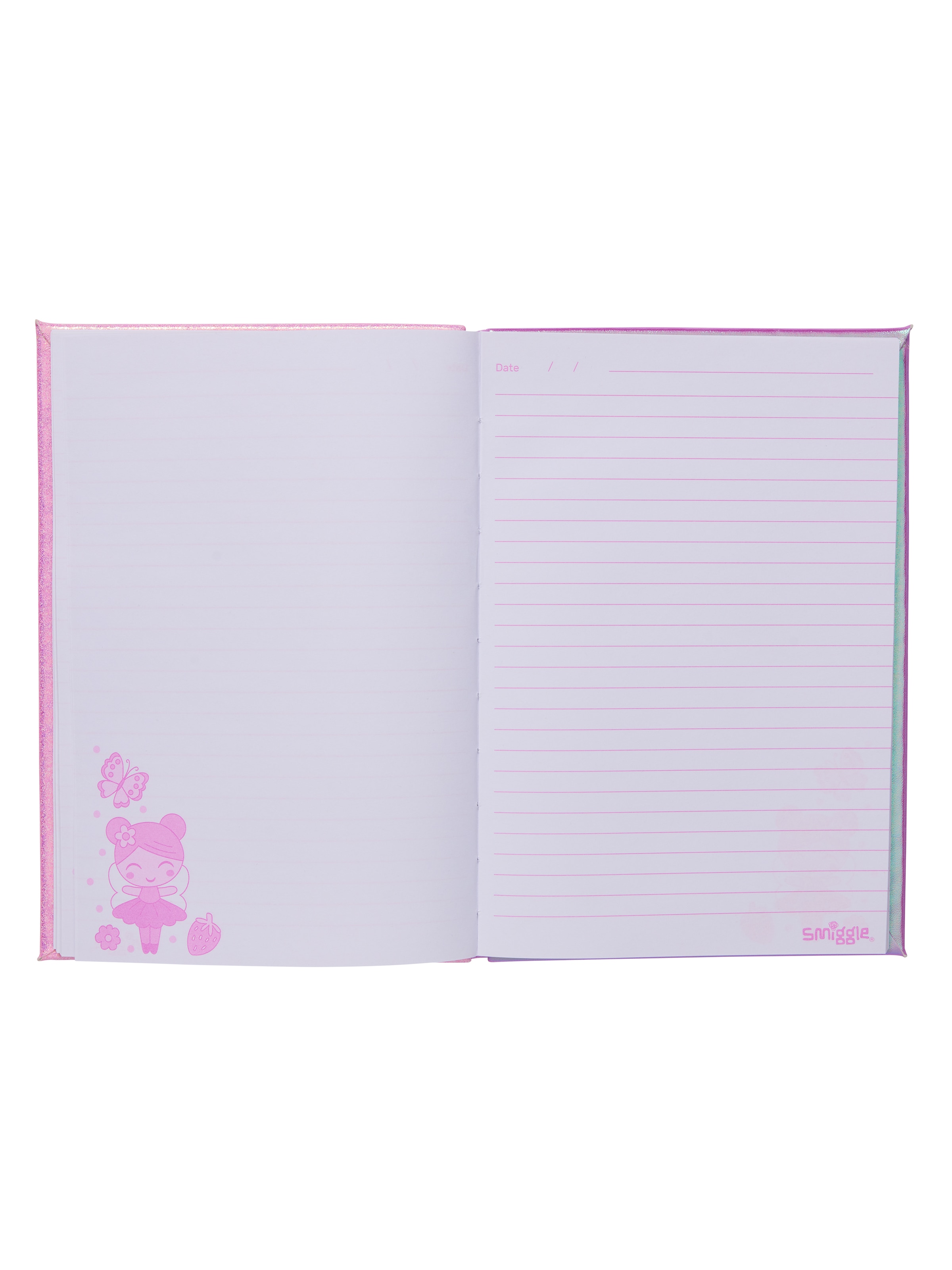 Sequin Wings A5 Notebook