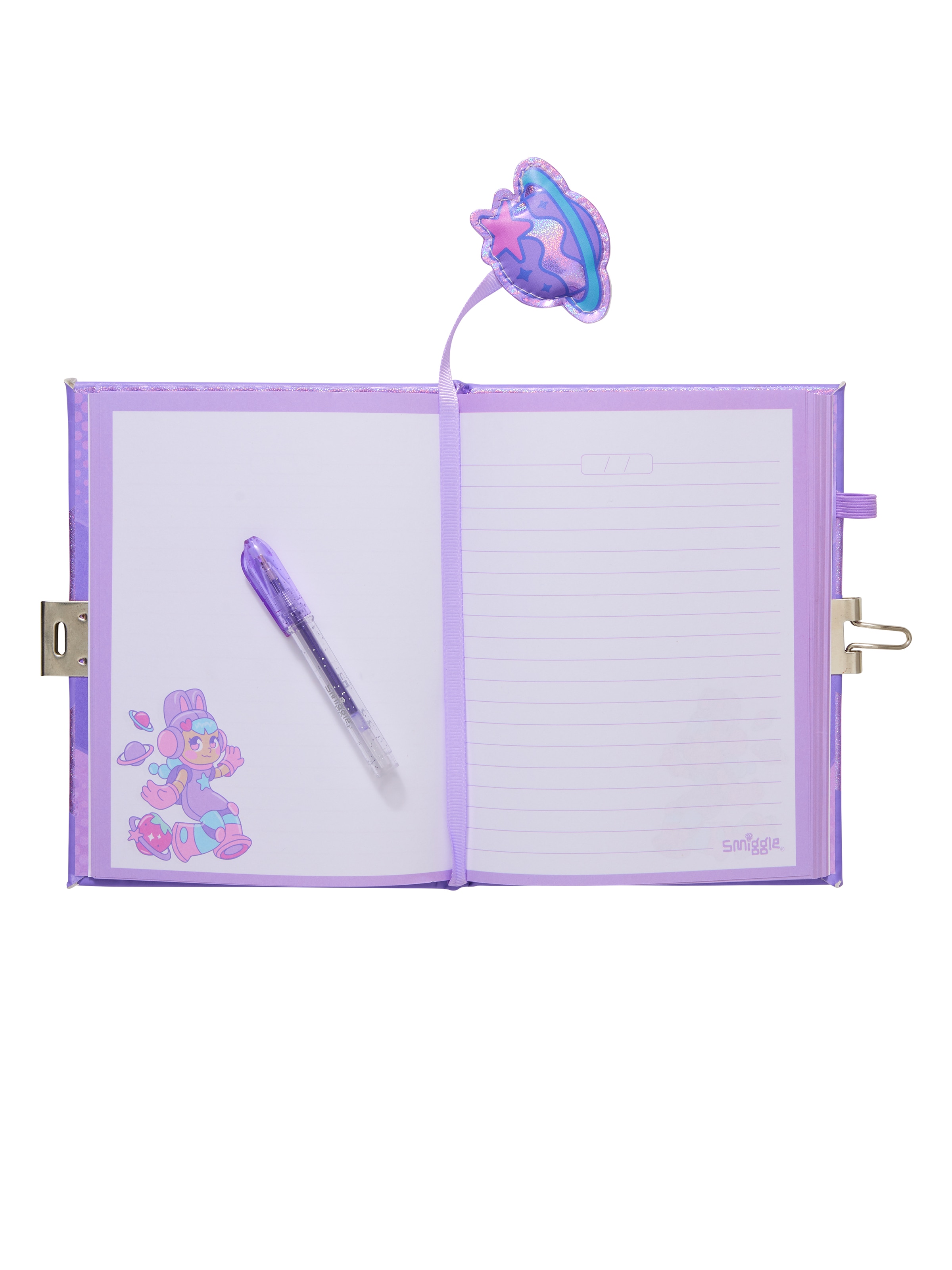 Cosmic Treats Mini Lockable Notebook