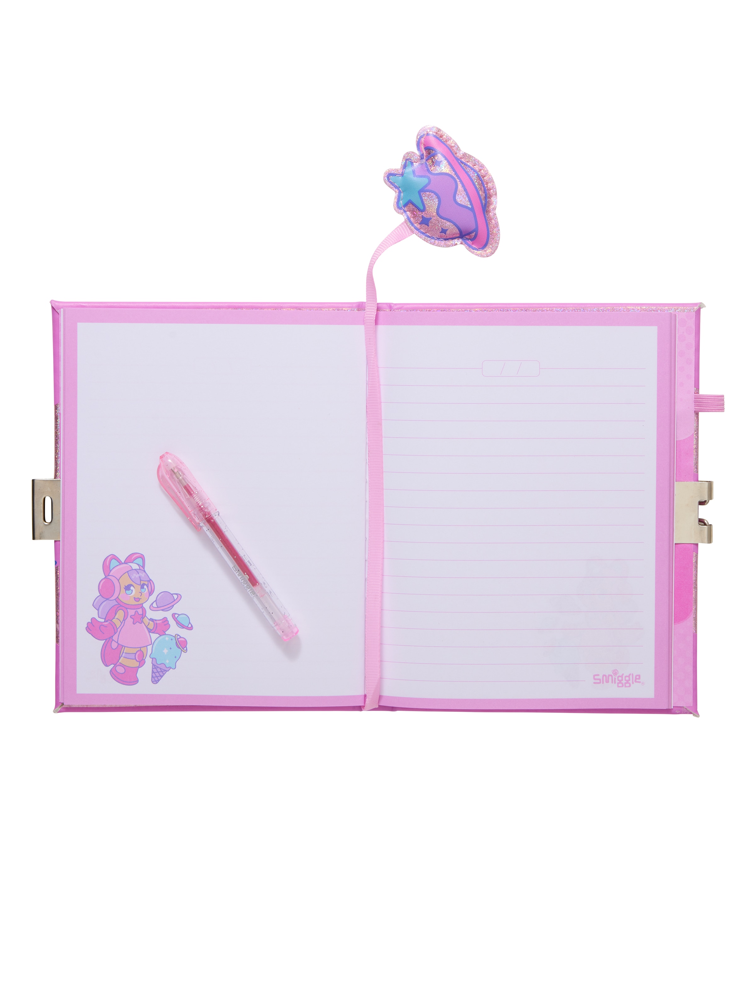 Cosmic Treats Mini Lockable Notebook