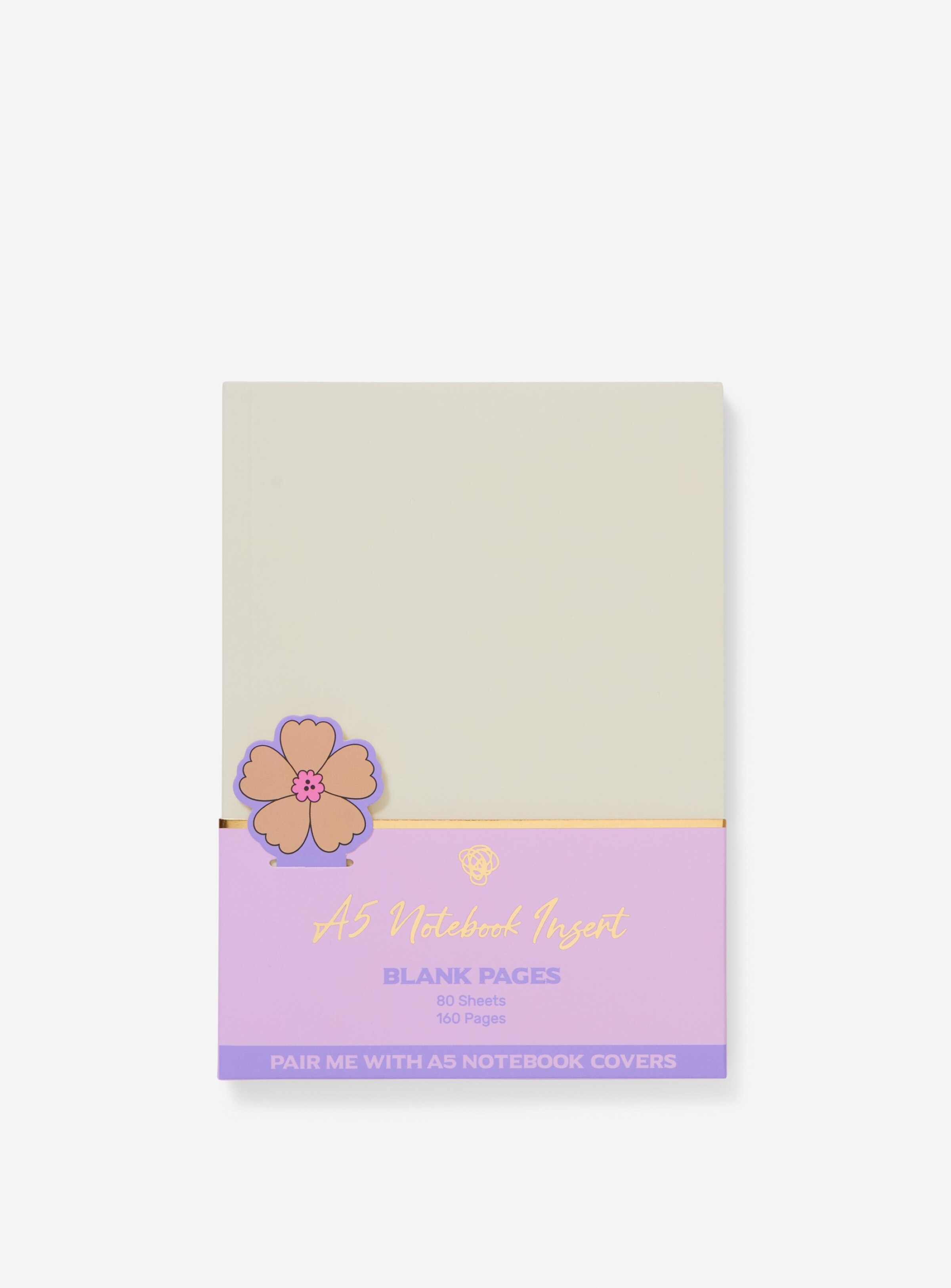 Floral A5 Notebook Insert