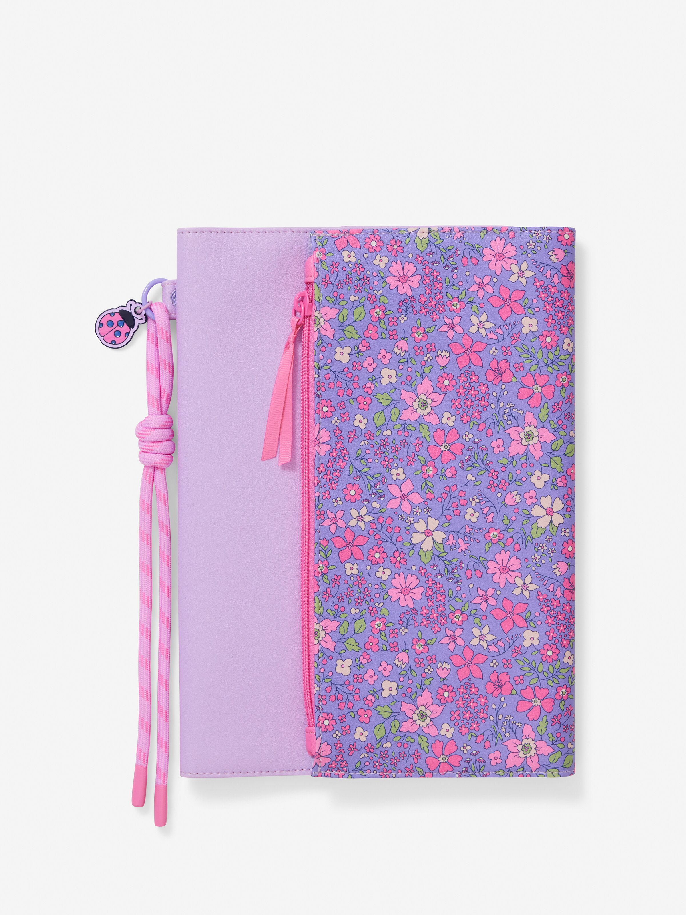 Floral Trifold Notebook Cover