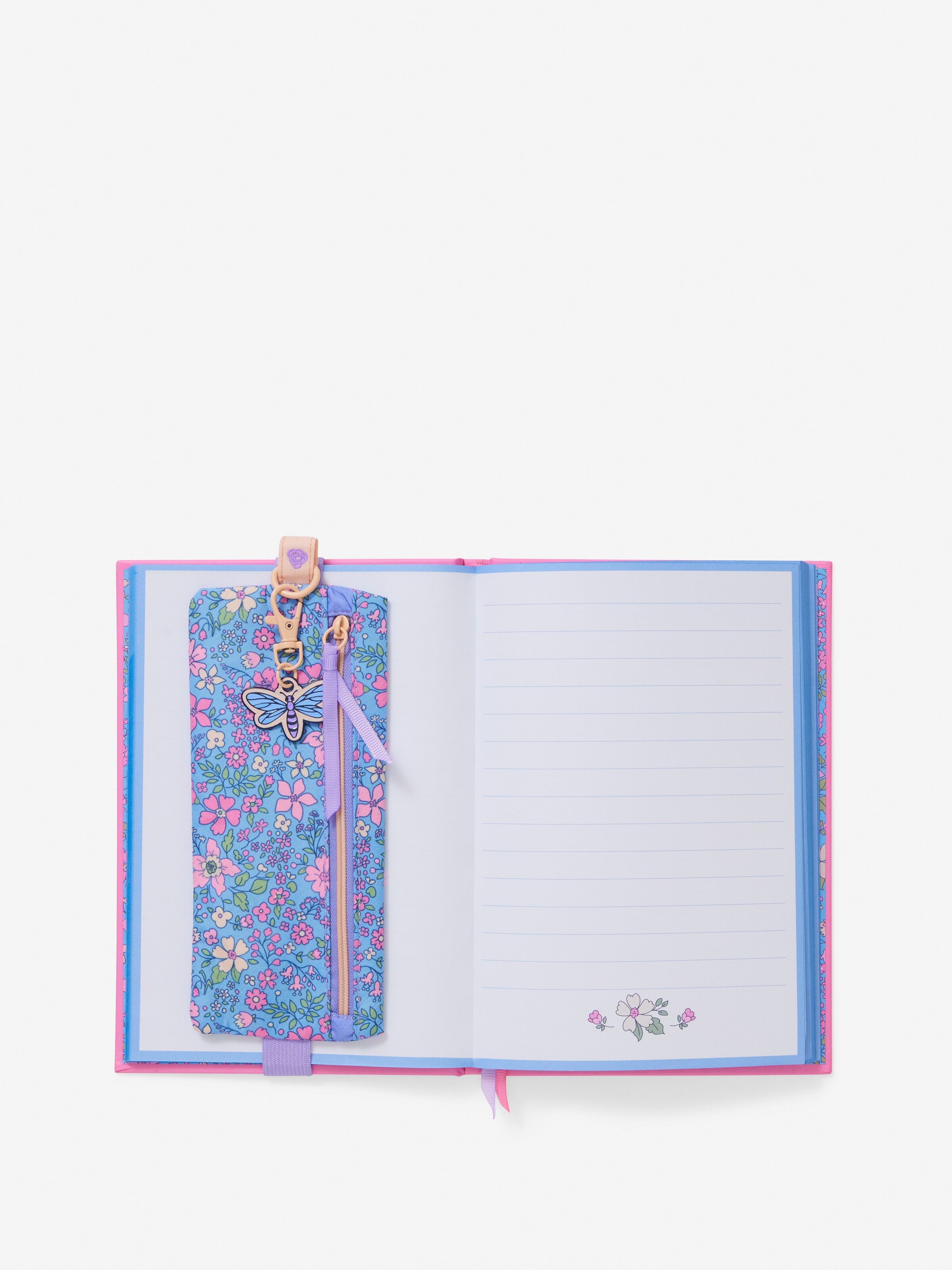 Floral A5 Notebook & Zip Pouch