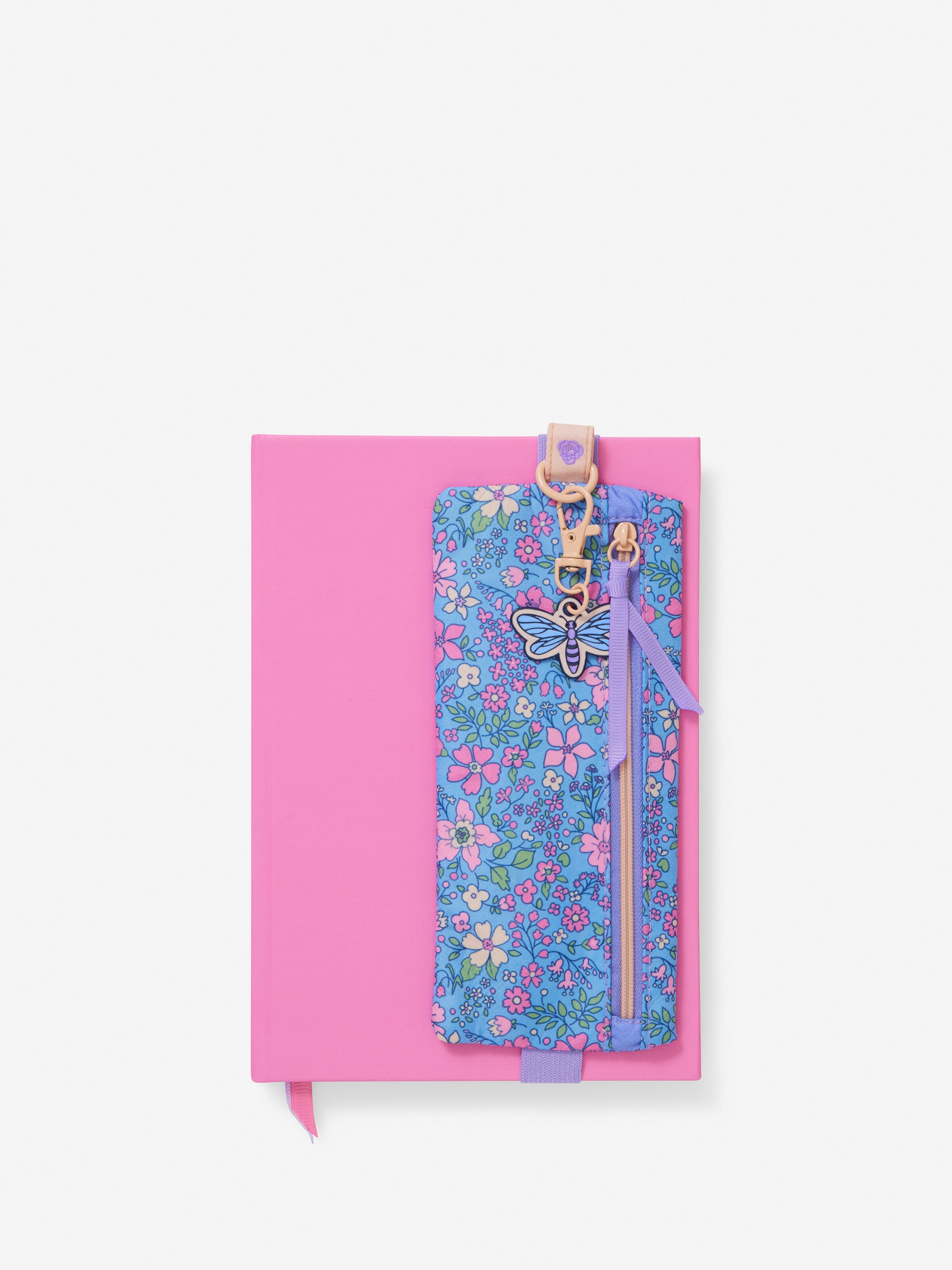 Floral A5 Notebook & Zip Pouch
