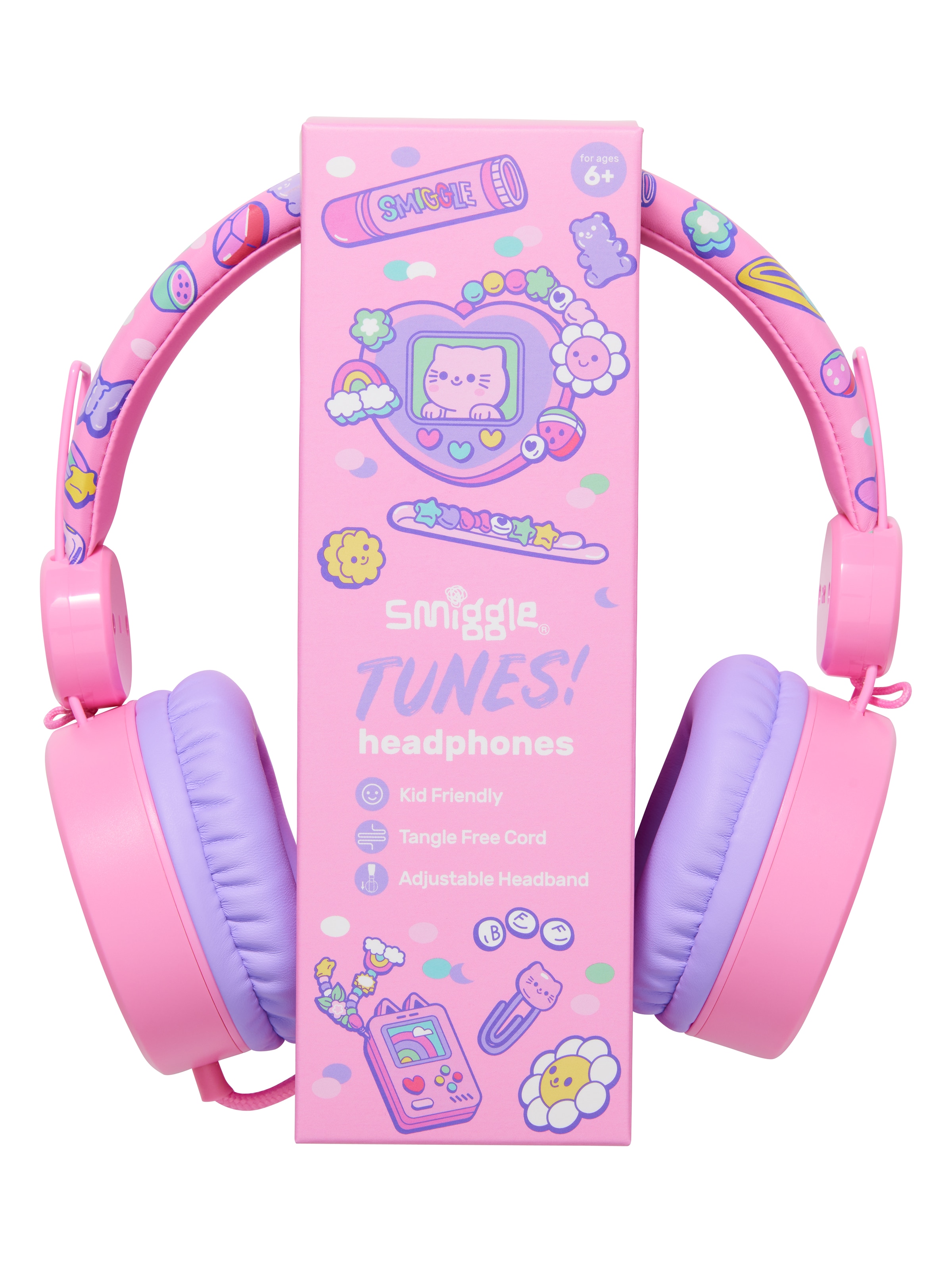 Image for Super Charge Tunes Headphones from Smiggle