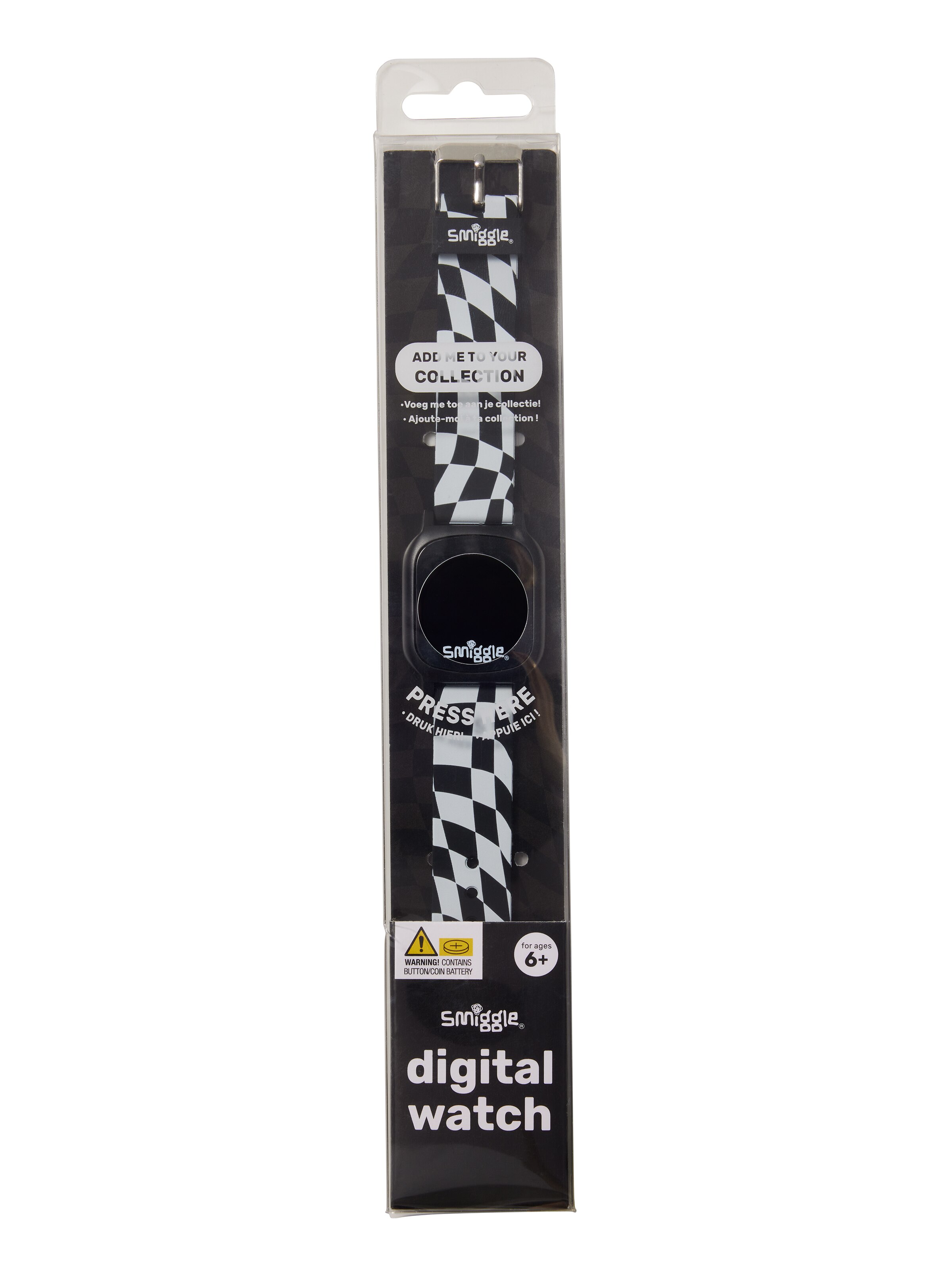 Check Light Up Digital Watch