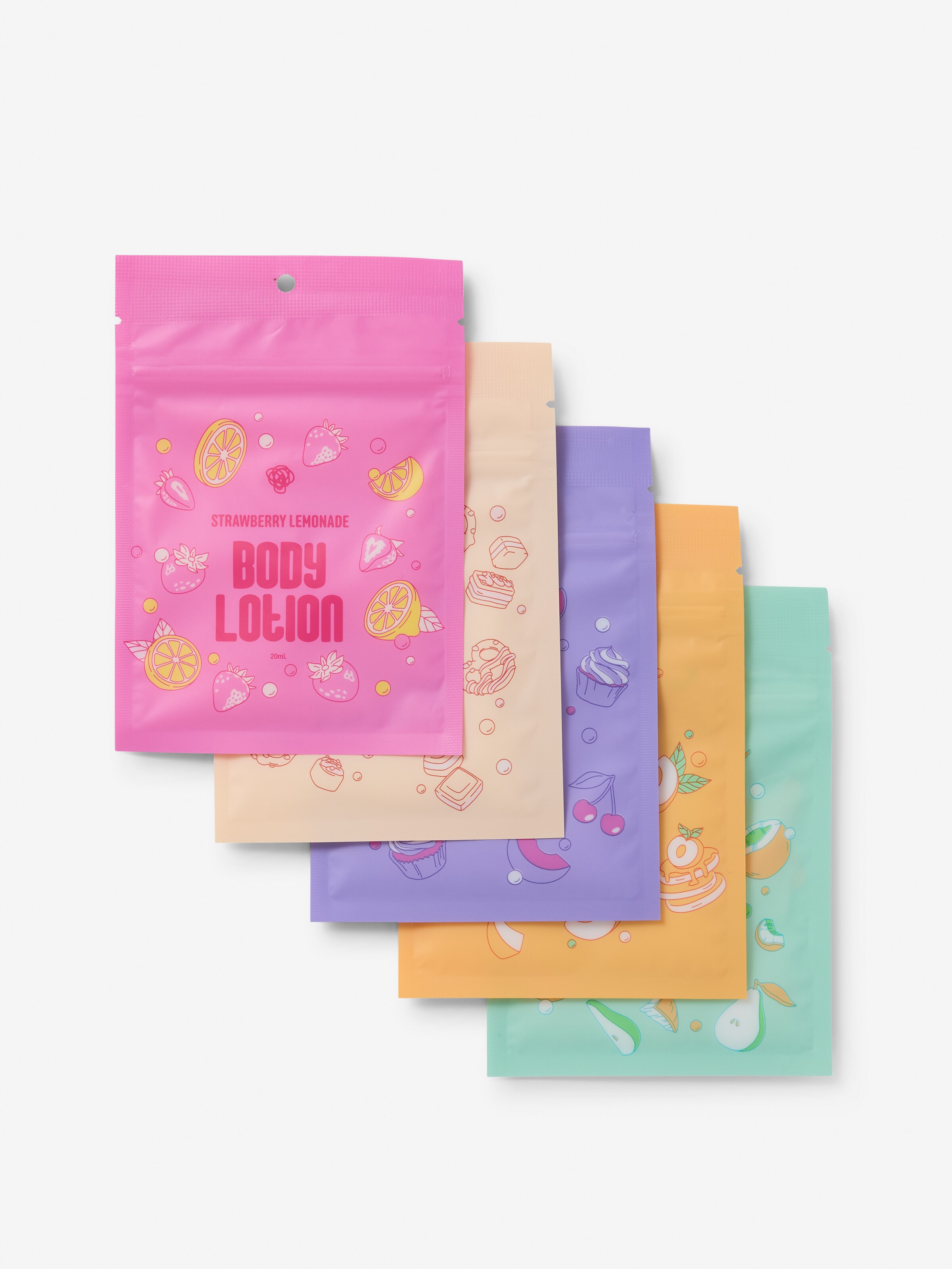 Body Lotion Pouch