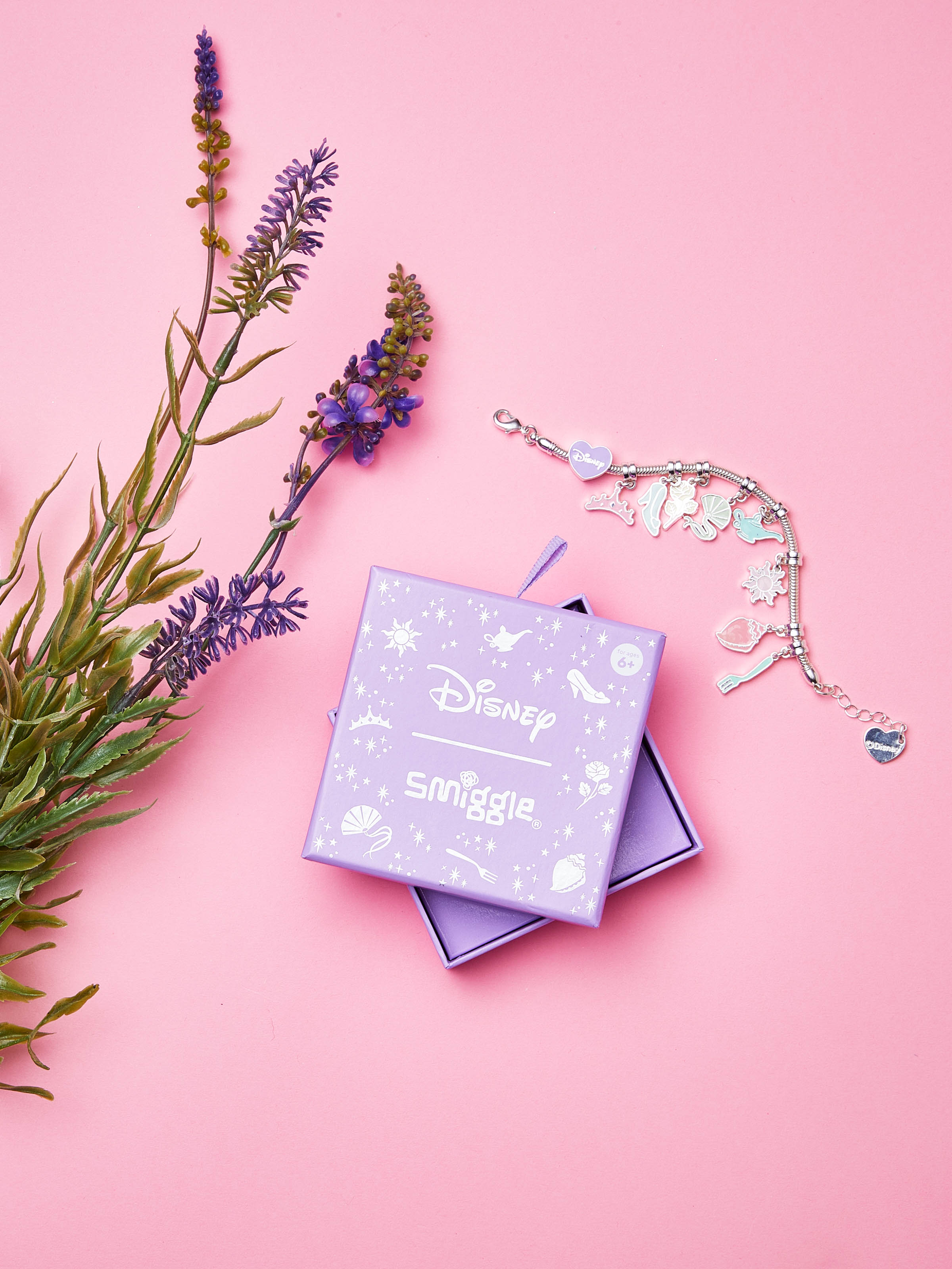 Image for Disney Princess Charm Bracelet from Smiggle