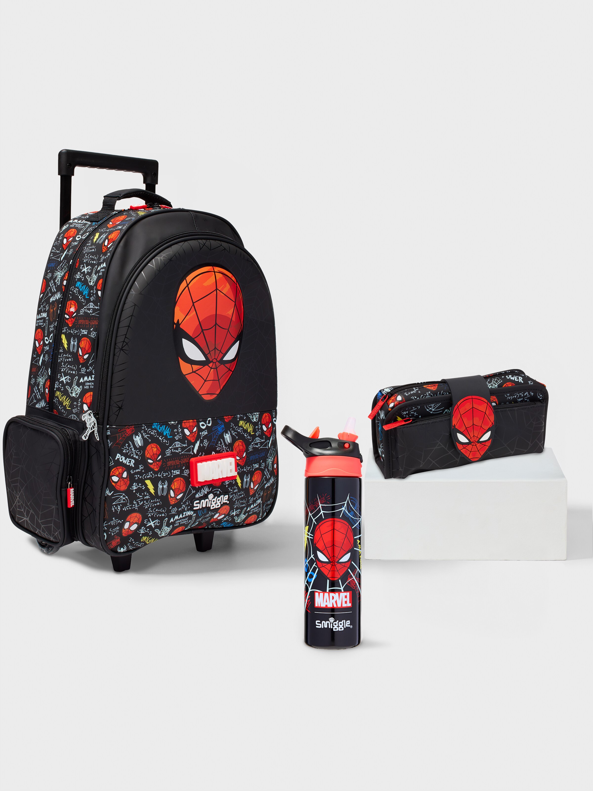 Spider-Man 3 Piece Trolley Bundle
