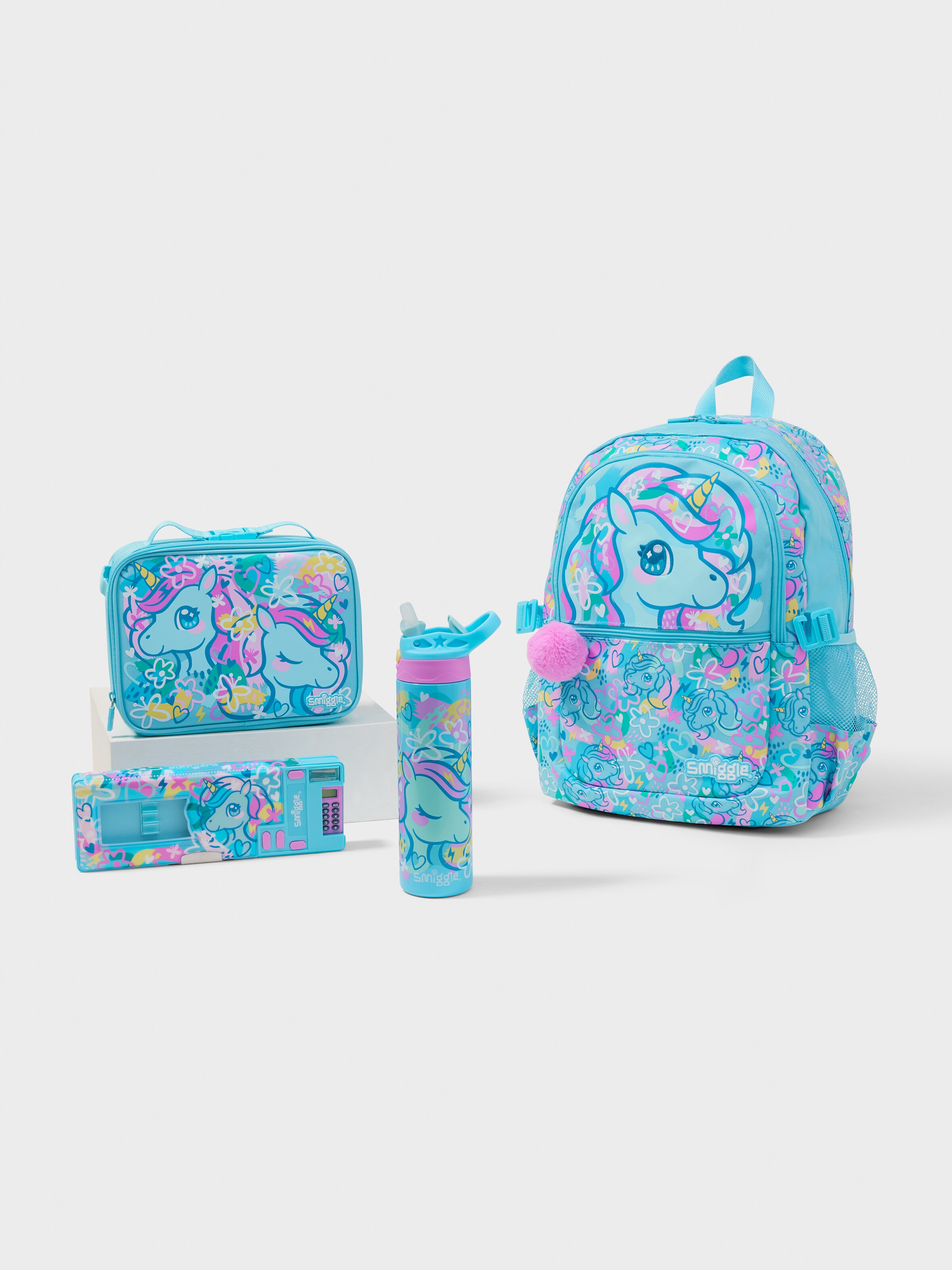 Bright Eyes 4 Piece Attach Lunchbox Bundle