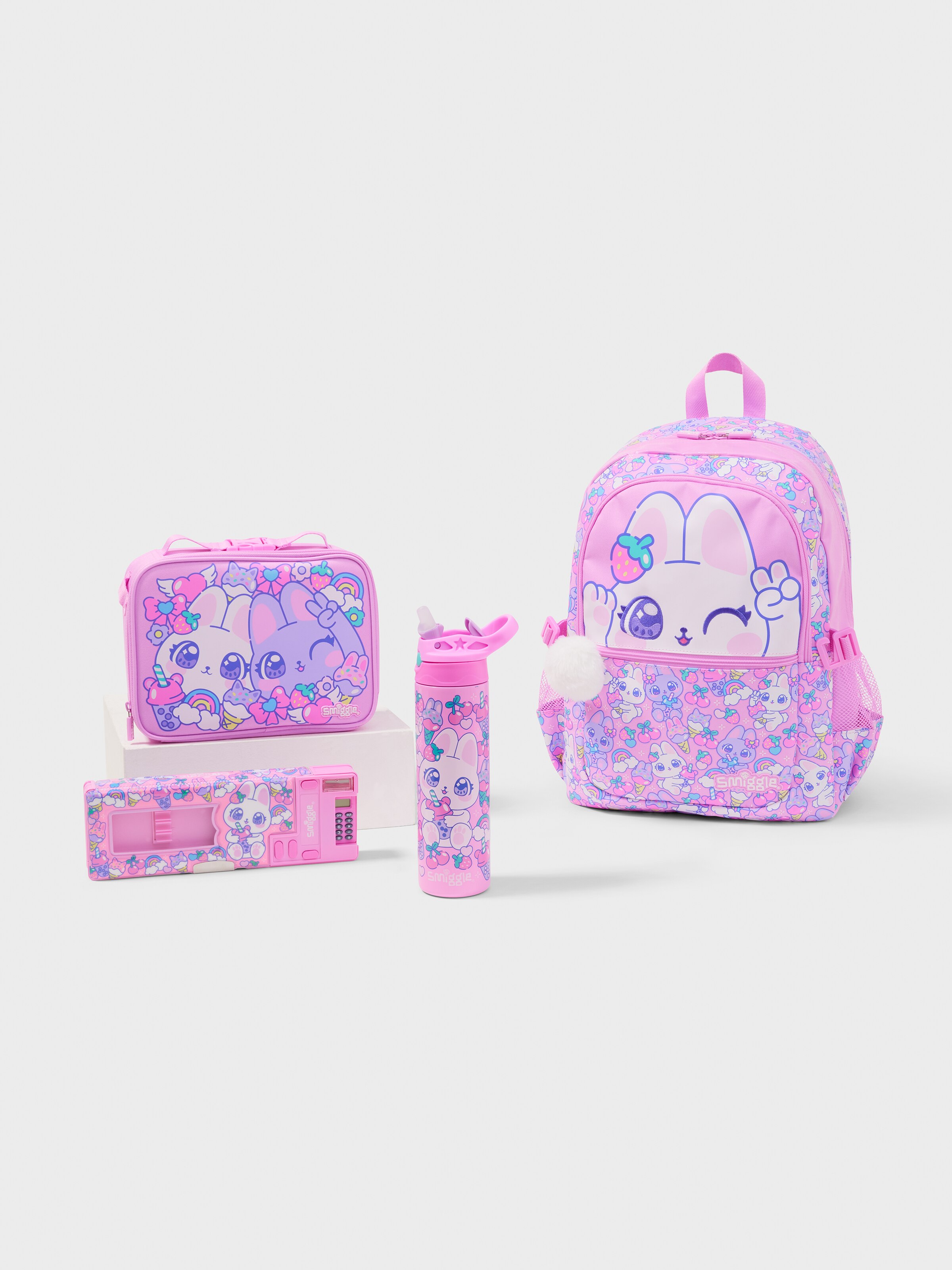 Bright Eyes 4 Piece Attach Lunchbox Bundle