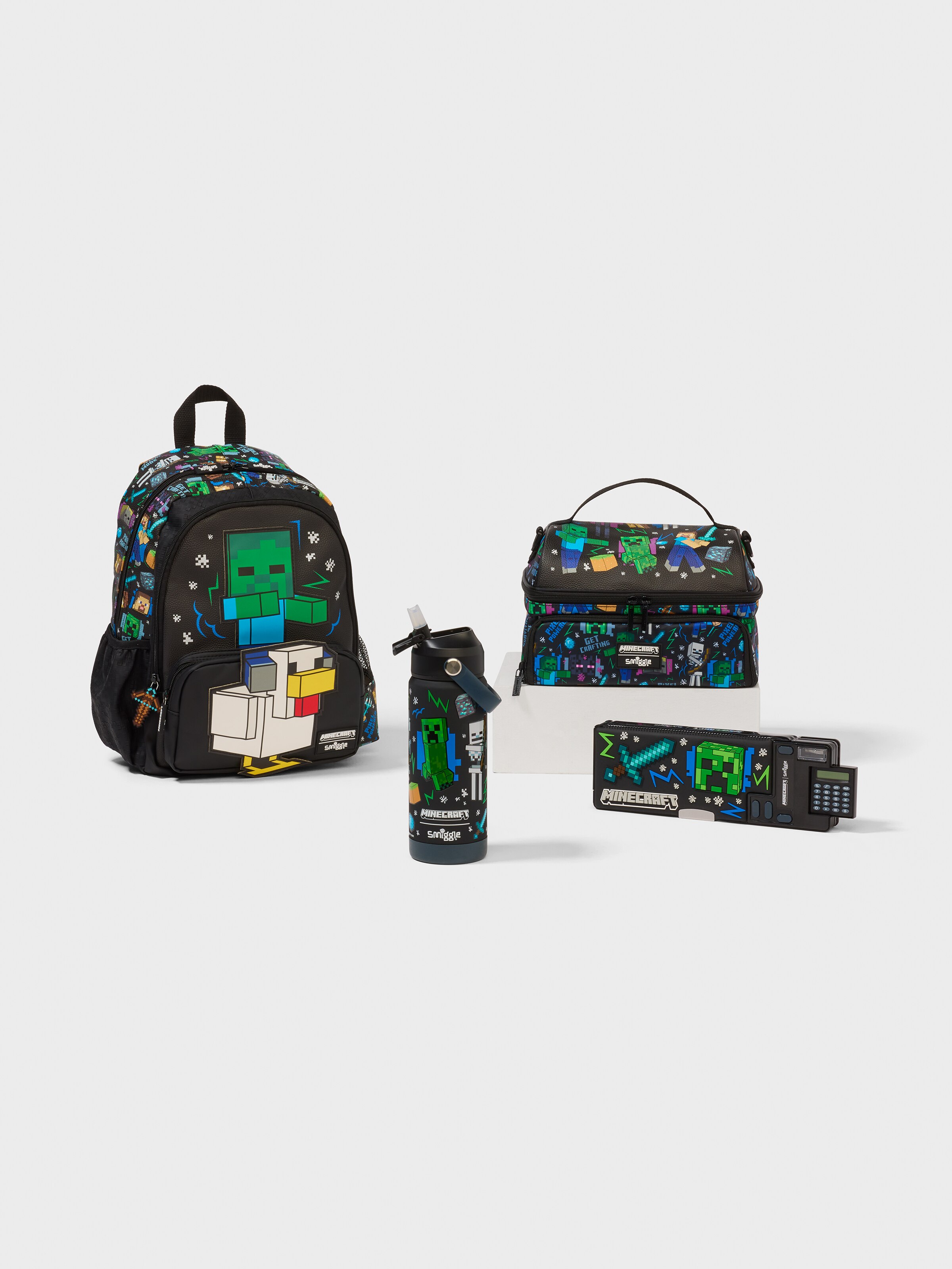 Minecraft Character Backpack Bundle