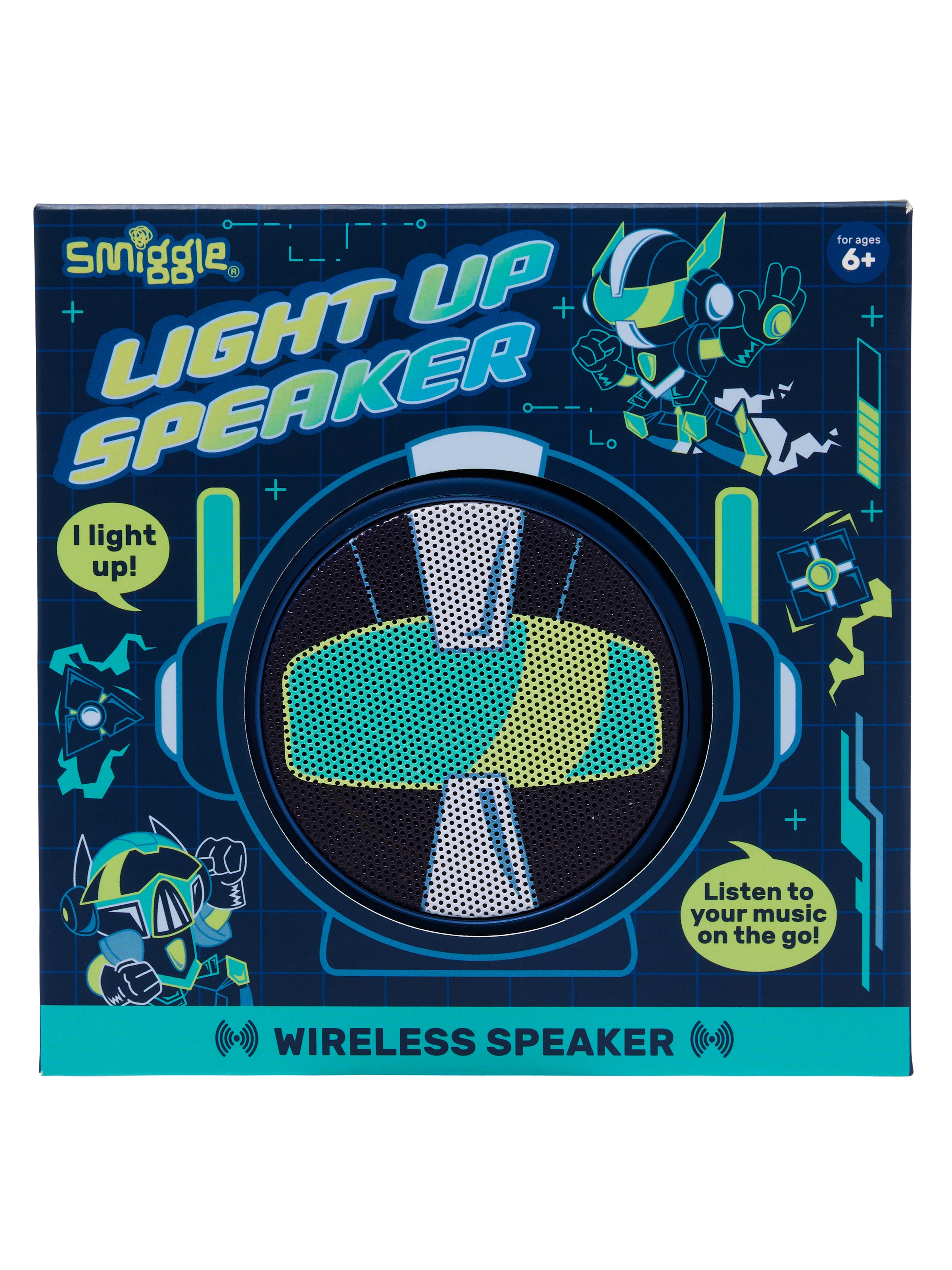 Image for Character Light Up Wireless Speaker from Smiggle