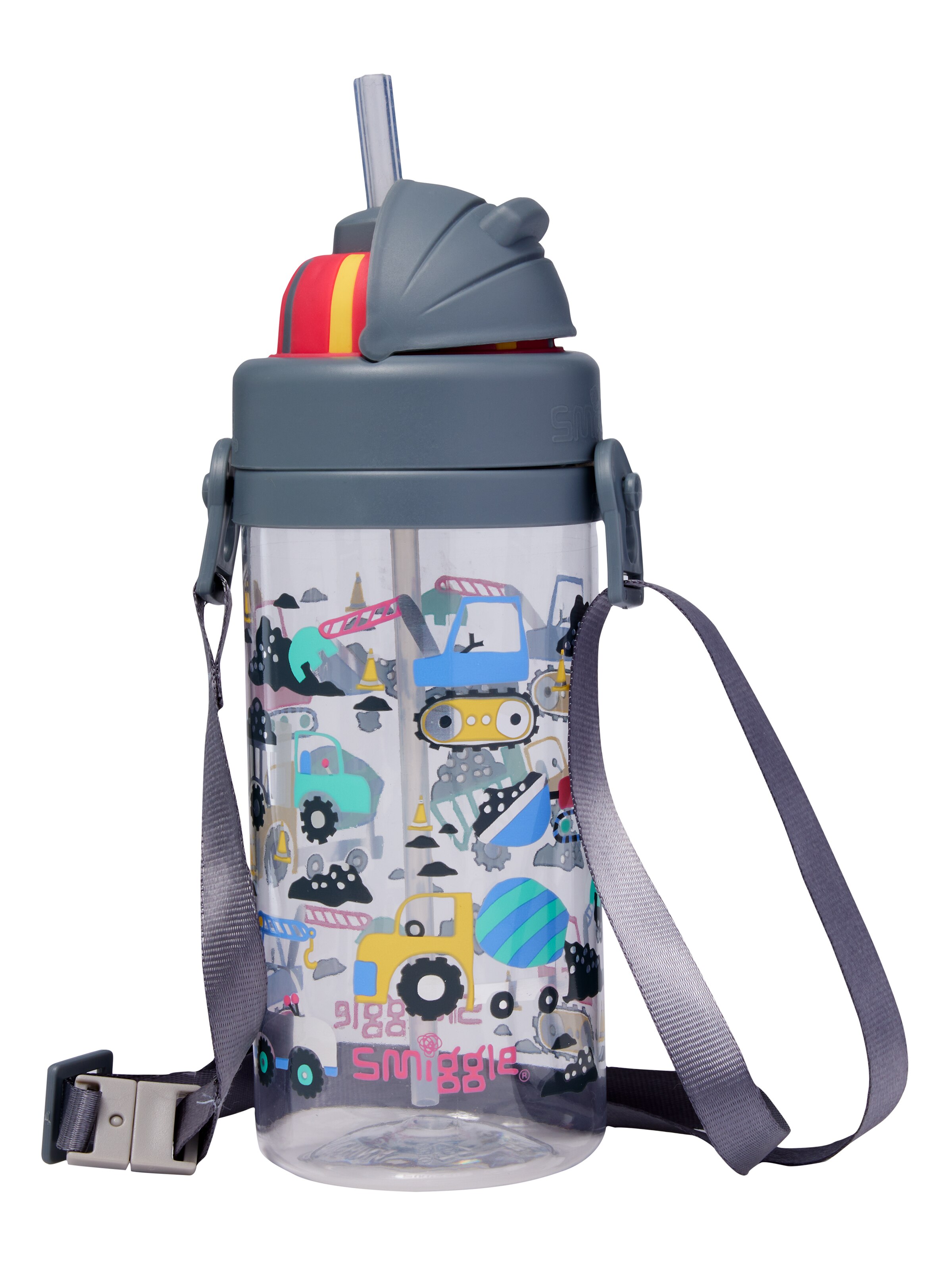 Glide Teeny Tiny Plastic Drink Bottle With Strap 400Ml