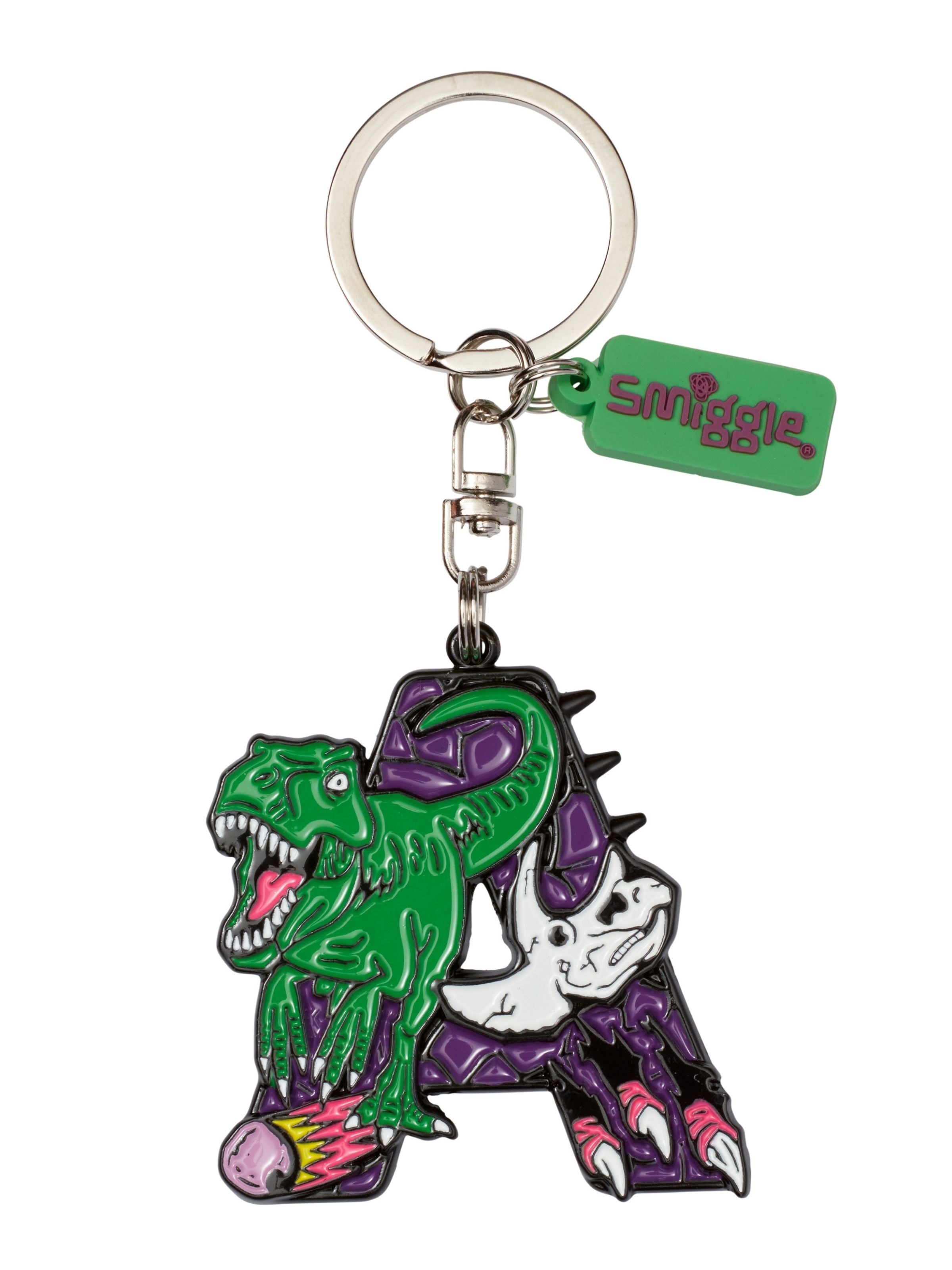 T-Rex Alphabet Keyring