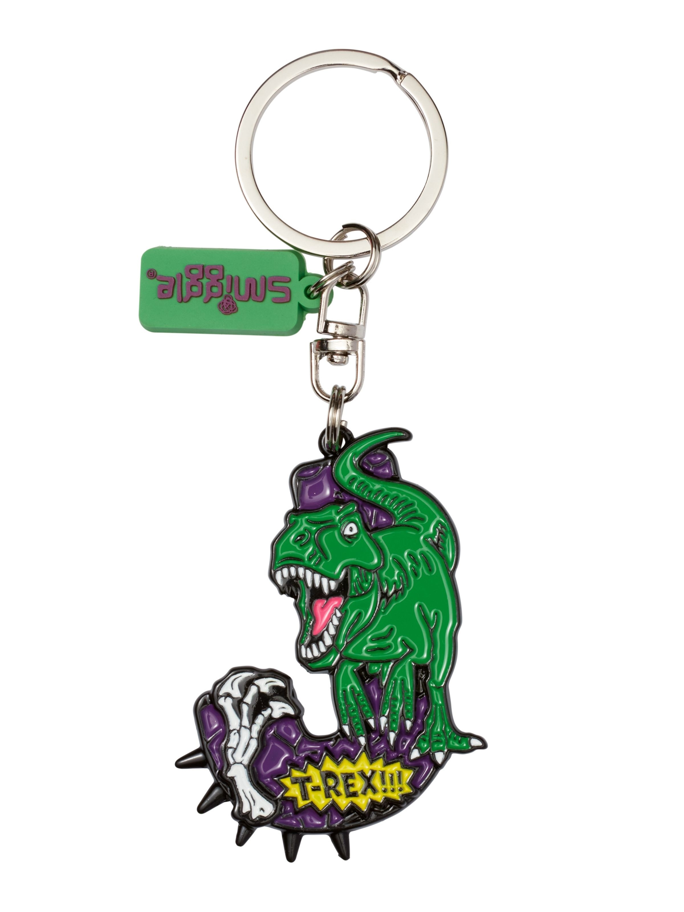 T-Rex Alphabet Keyring