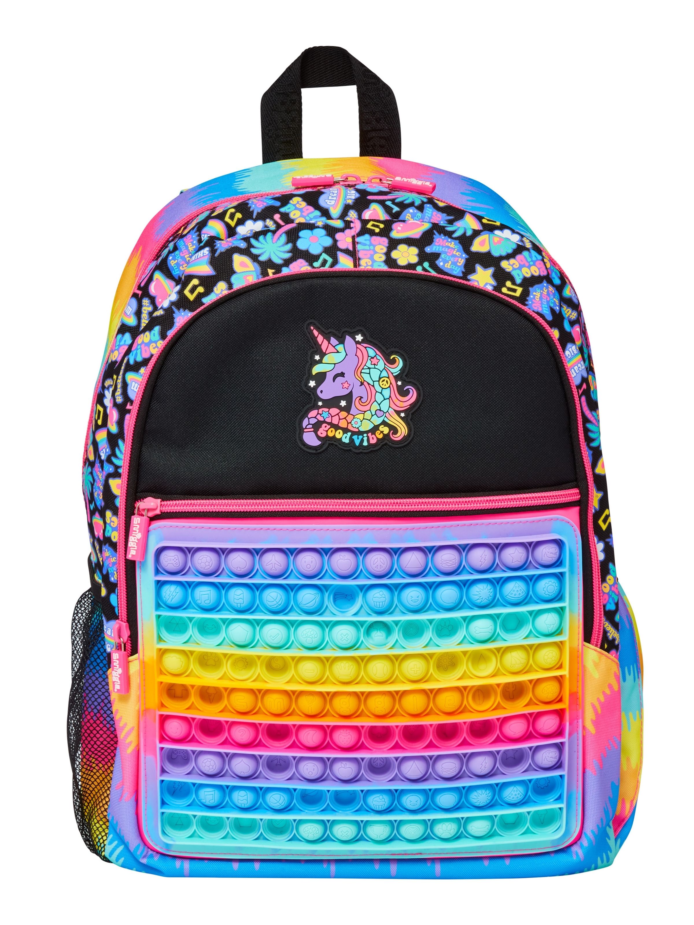 Smiggle rainbow backpack Clearance