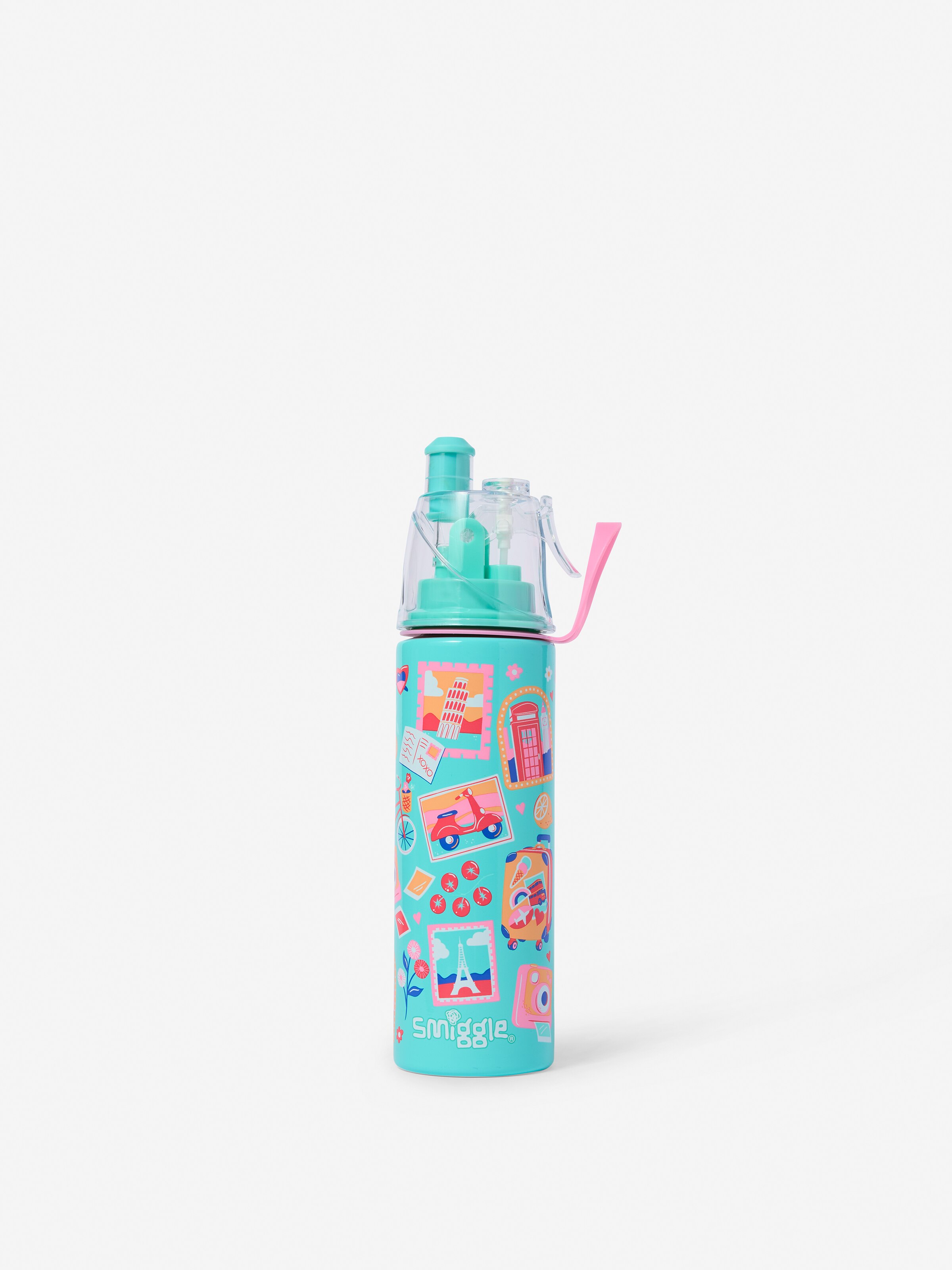 Discover Insulated Stainless Steel Spritz Drink Bottle 500Ml