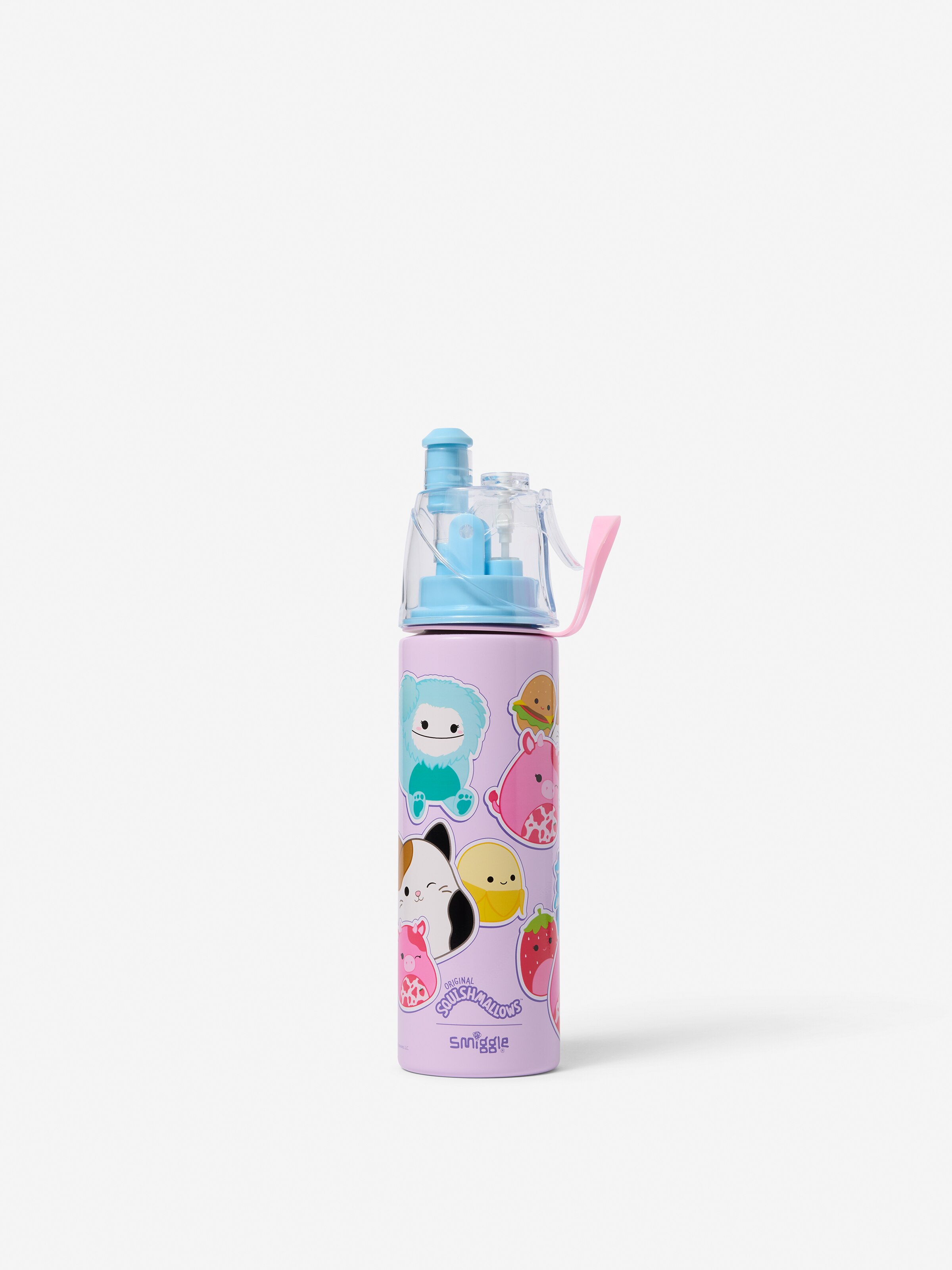 Squishmallows Stainless Steel Spritz Drink Bottle 500Ml
