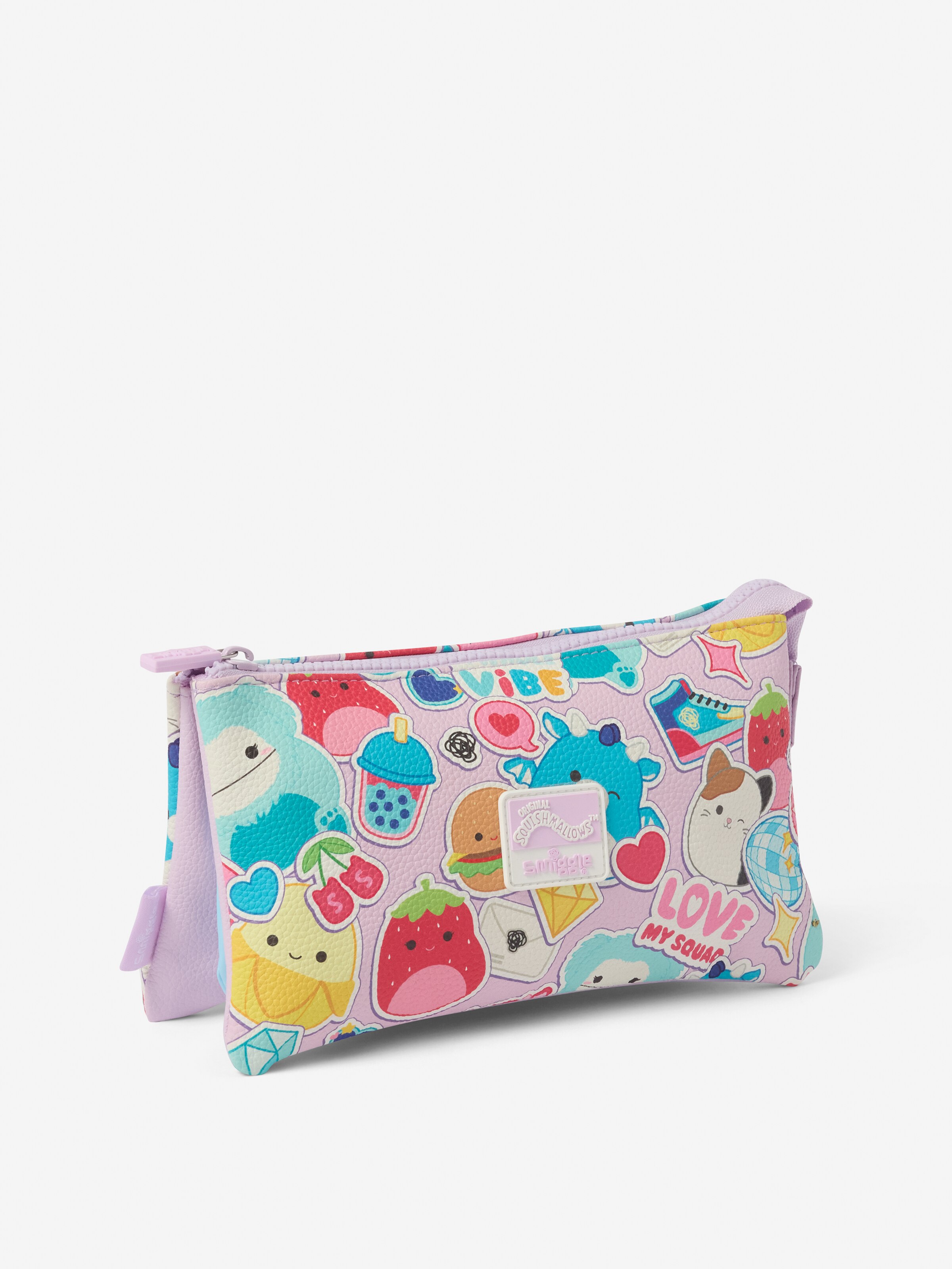 Squishmallows Triple Pocket Pencil Case