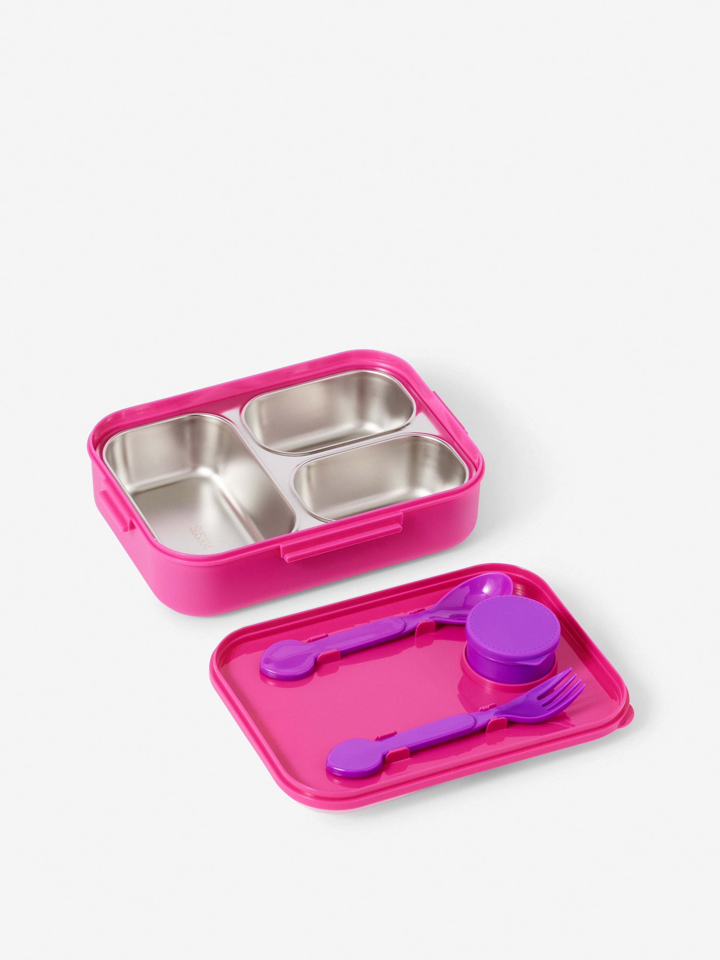 Active Stainless Steel Trio Bento Box