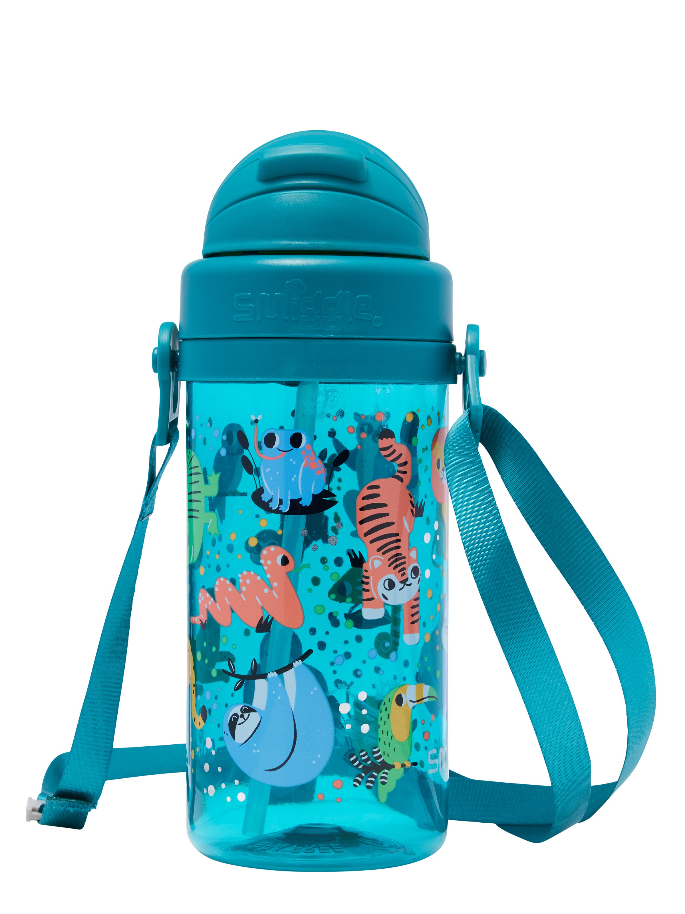 Image for Big Dreams Teeny Tiny Plastic Drink Bottle With Strap 400Ml from Smiggle