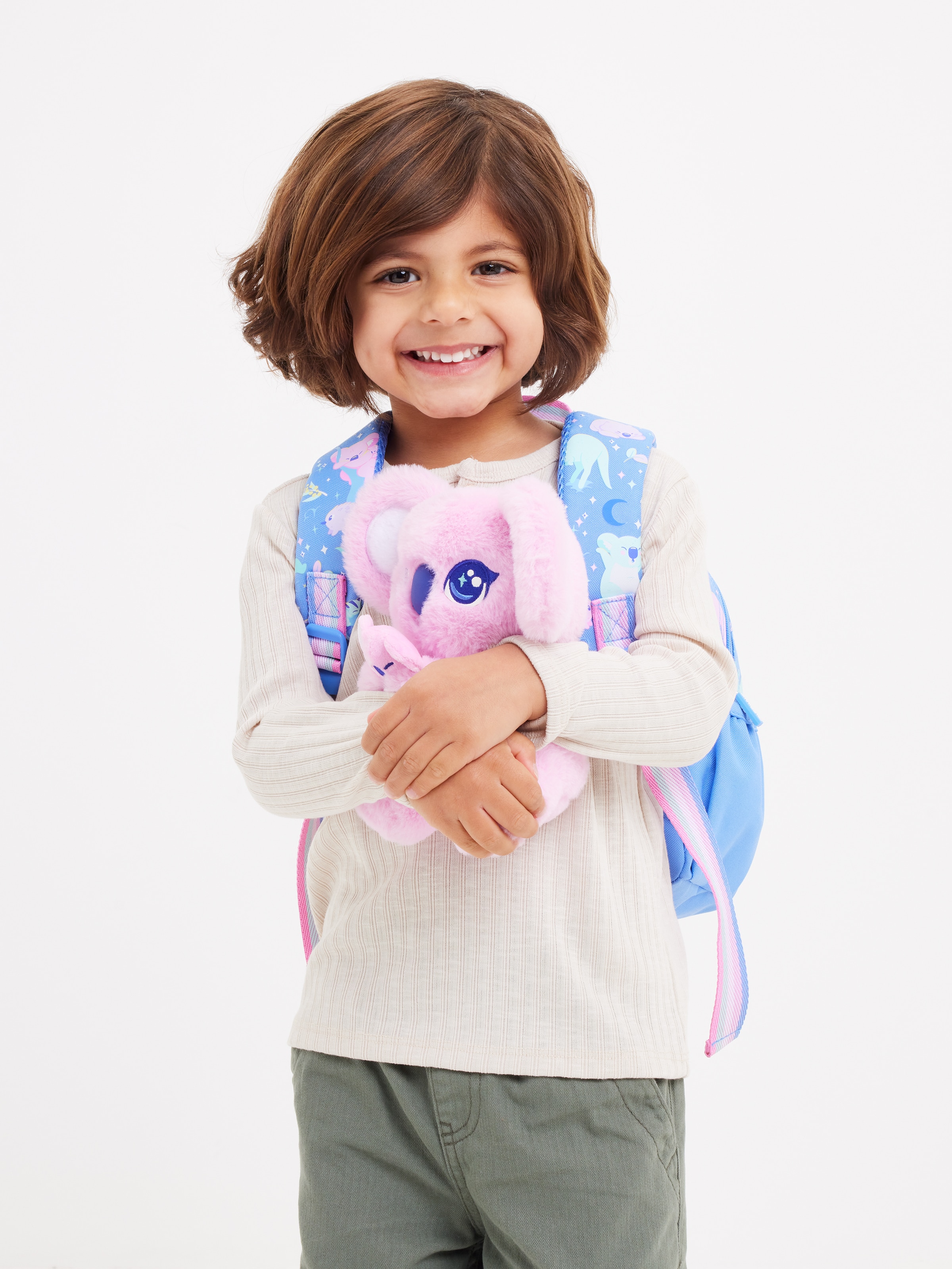 Image for Big Dreams Teeny Tiny Backpack With Detachable Plush Toy from Smiggle