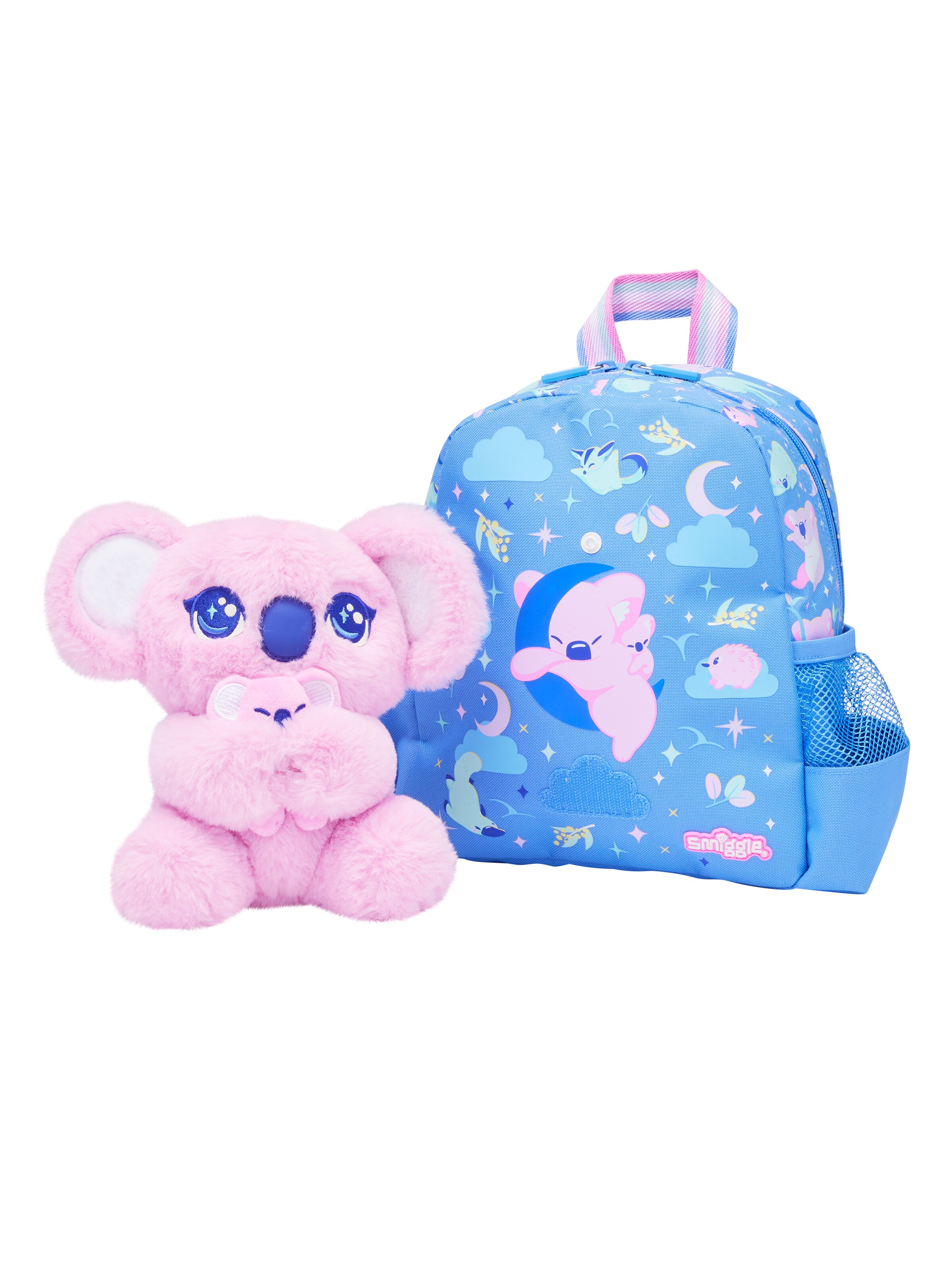 Image for Big Dreams Teeny Tiny Backpack With Detachable Plush Toy from Smiggle