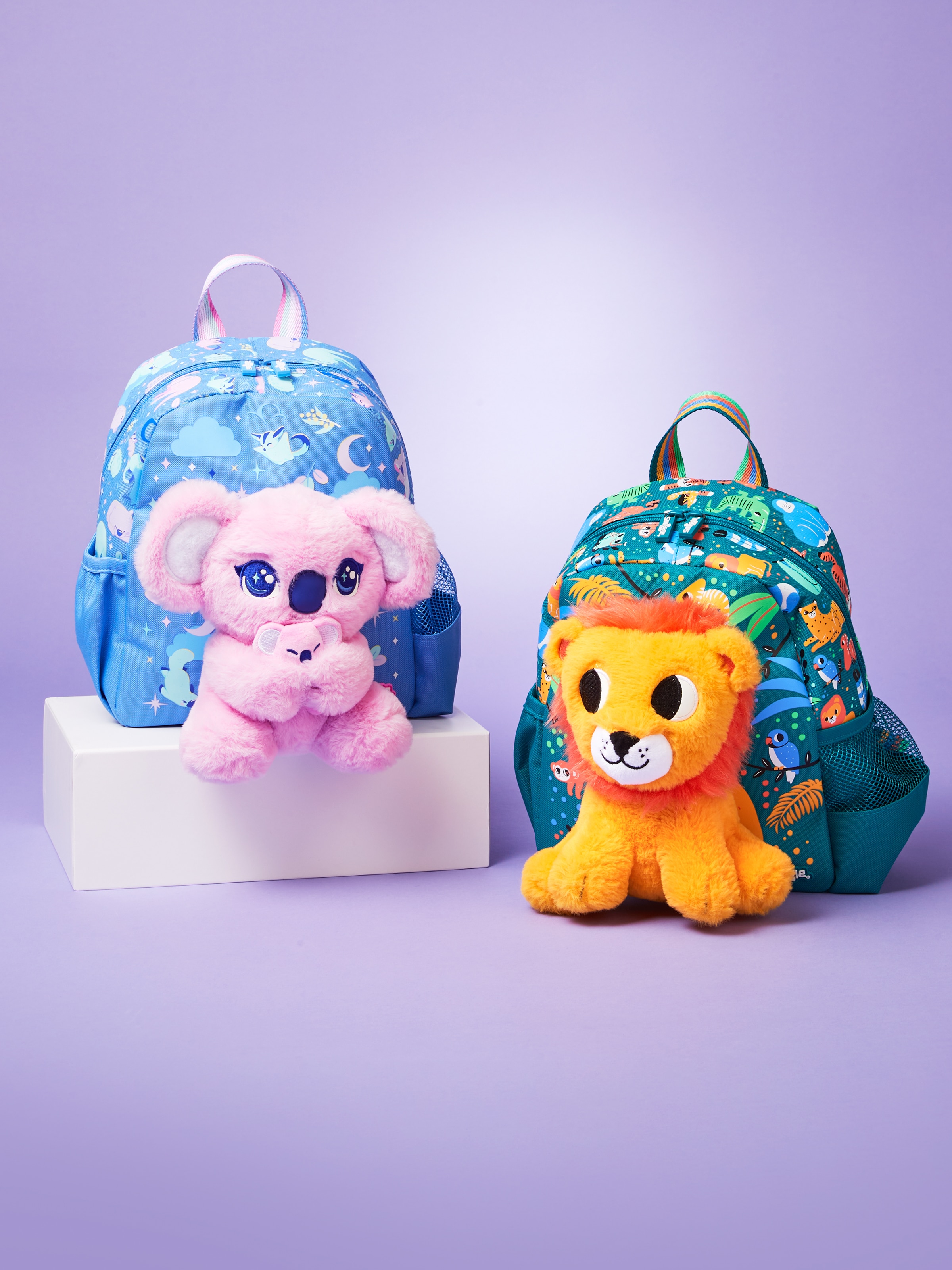 Image for Big Dreams Teeny Tiny Backpack With Detachable Plush Toy from Smiggle