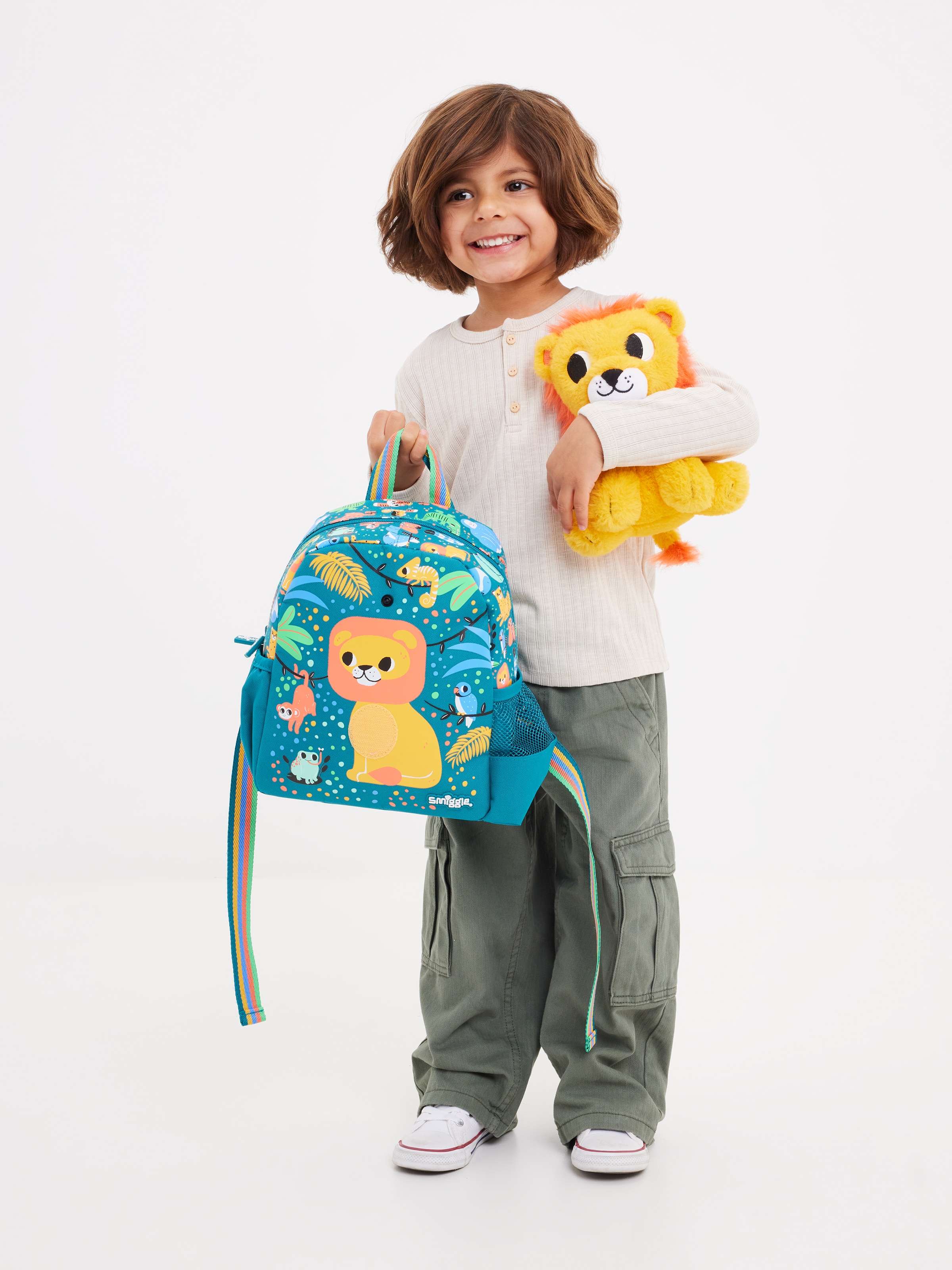 Image for Big Dreams Teeny Tiny Backpack With Detachable Plush Toy from Smiggle