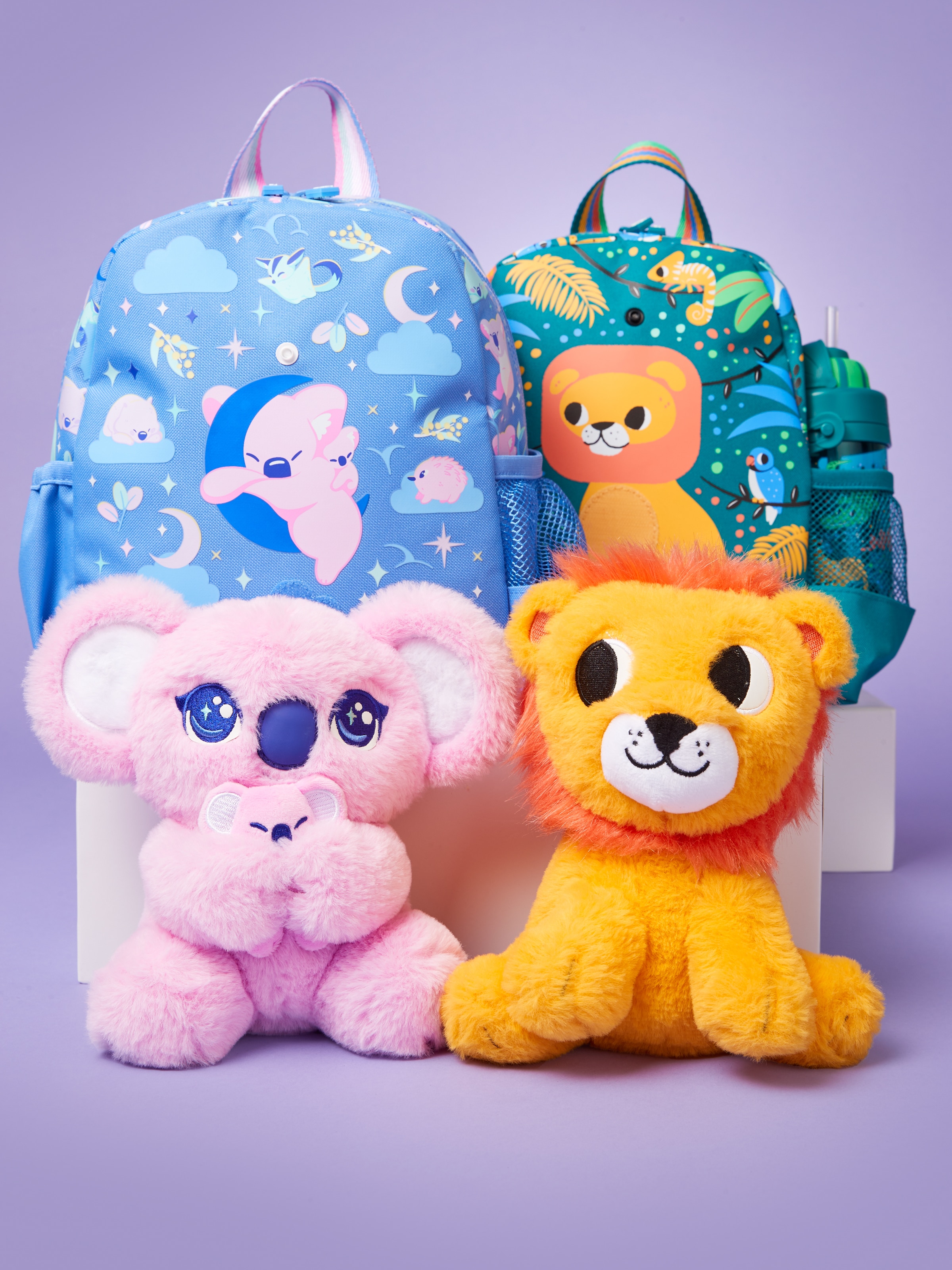 Image for Big Dreams Teeny Tiny Backpack With Detachable Plush Toy from Smiggle