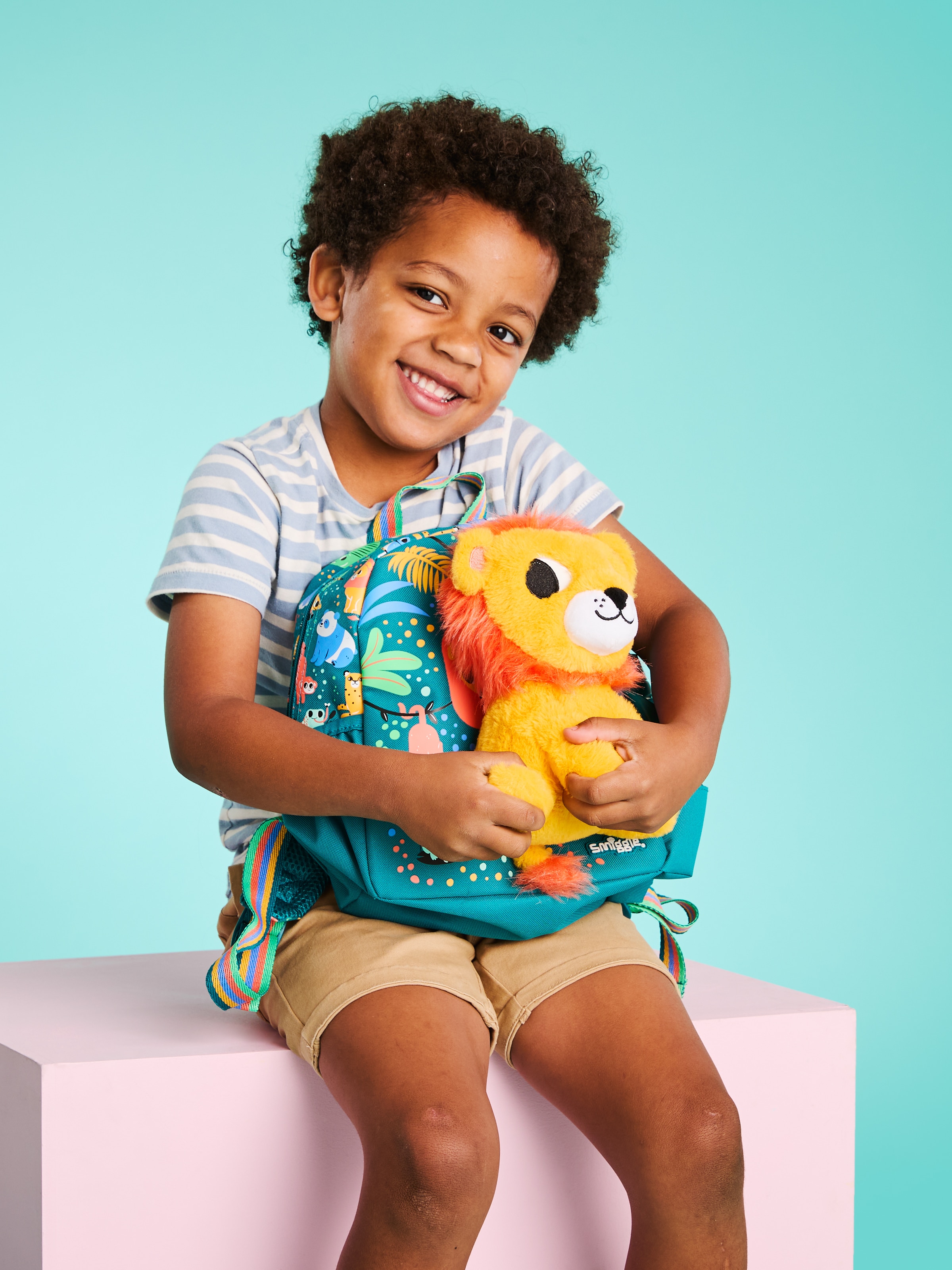 Image for Big Dreams Teeny Tiny Backpack With Detachable Plush Toy from Smiggle