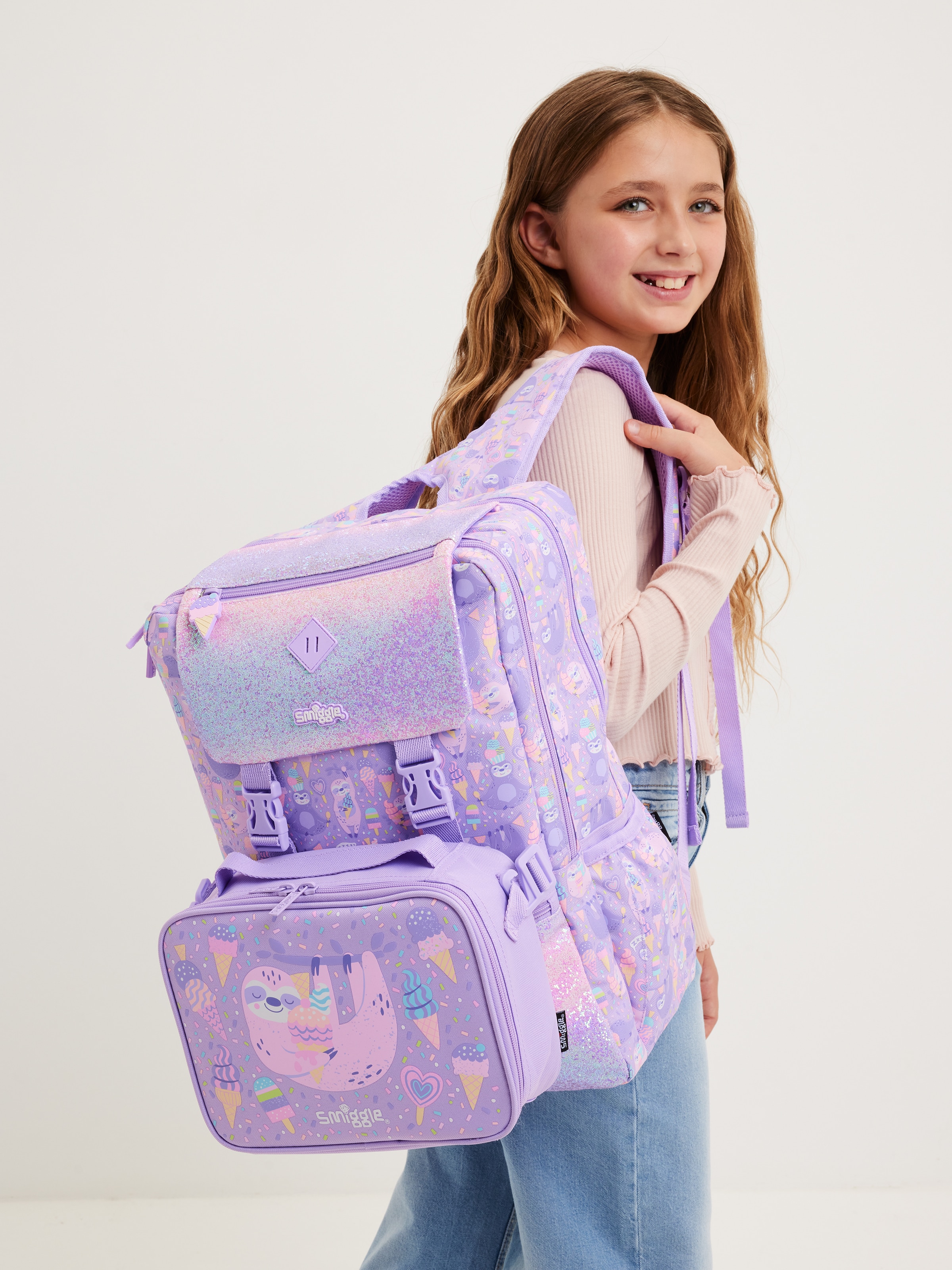 Image for Super Charge Attach Foldover Backpack from Smiggle