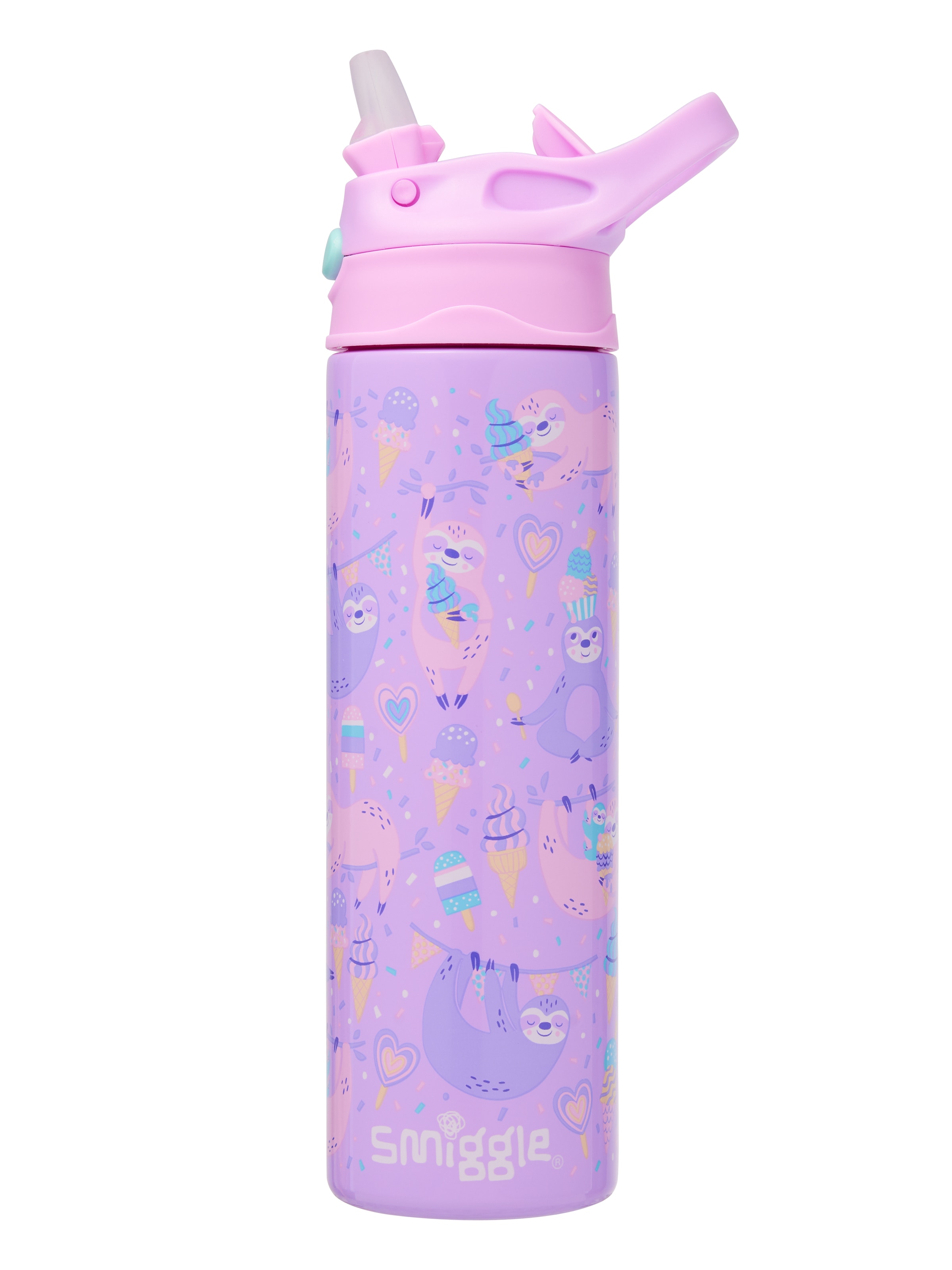 Super Charge Stainless Steel Flip Drink Bottle 520Ml