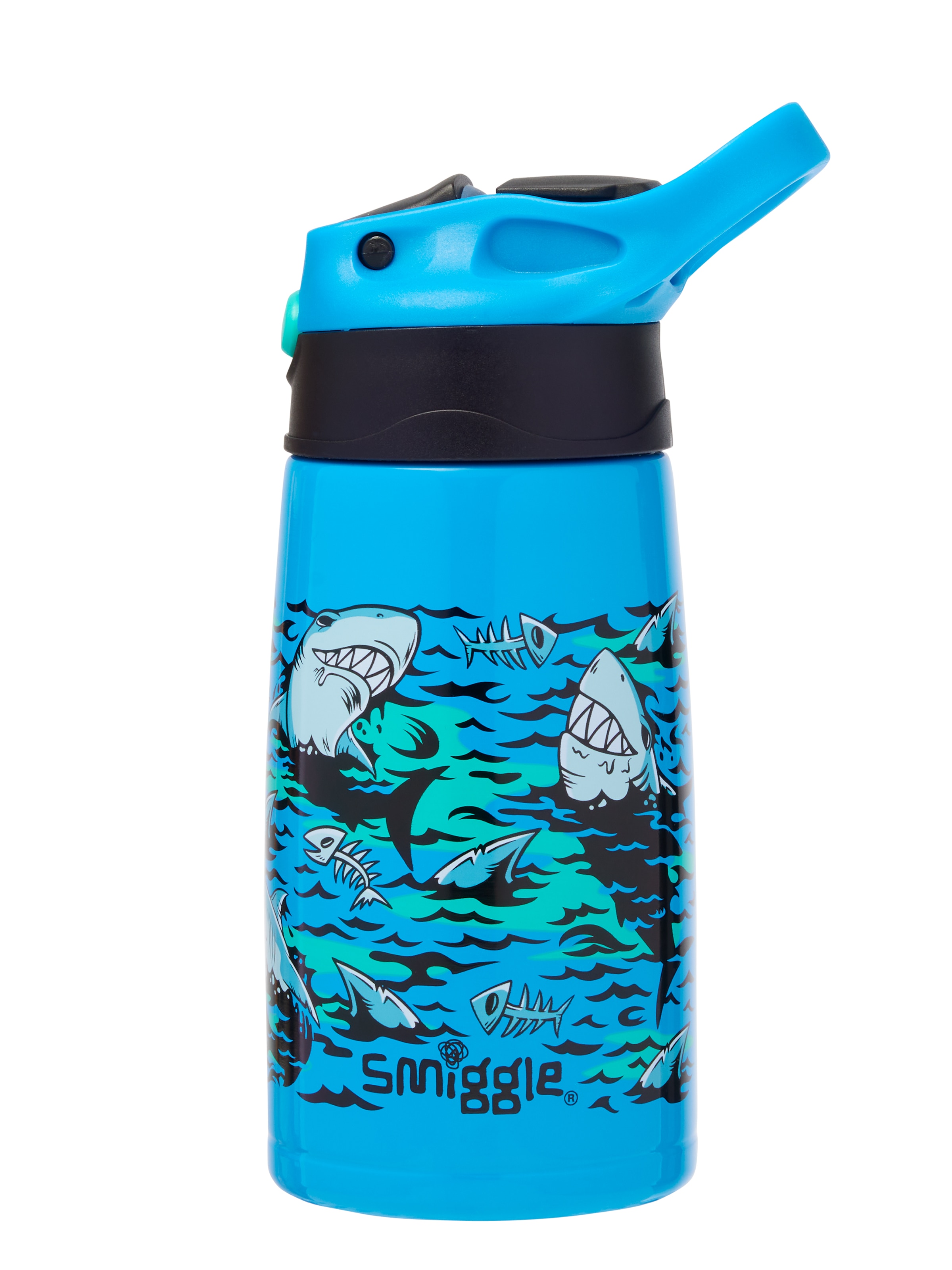 Image for Curious Junior Stainless Steel Flip Drink Bottle 400Ml from Smiggle