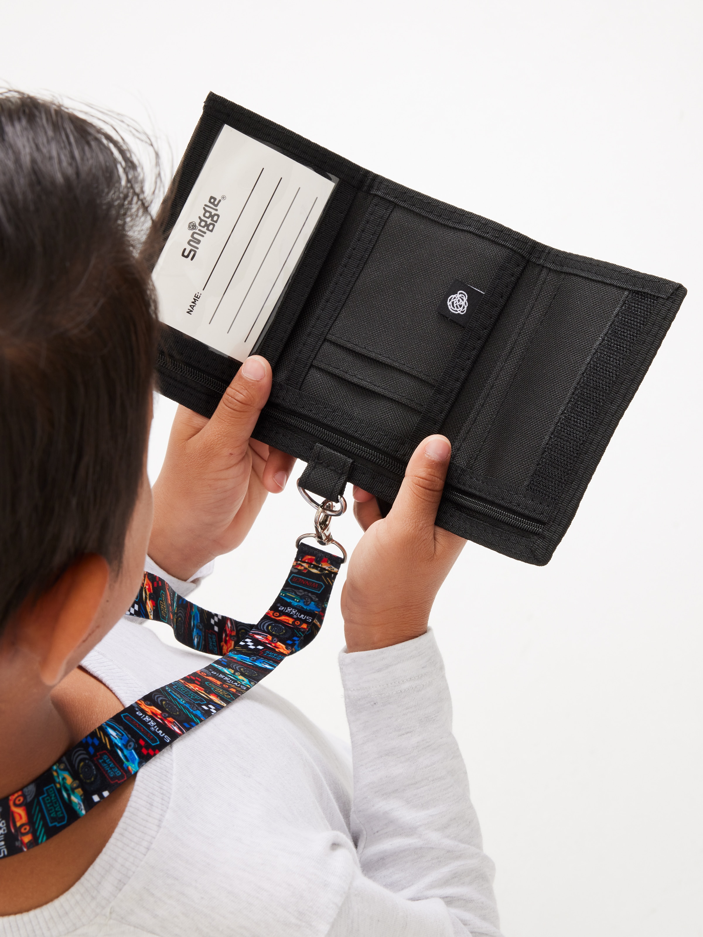 Image for Curious Wallet With Lanyard from Smiggle