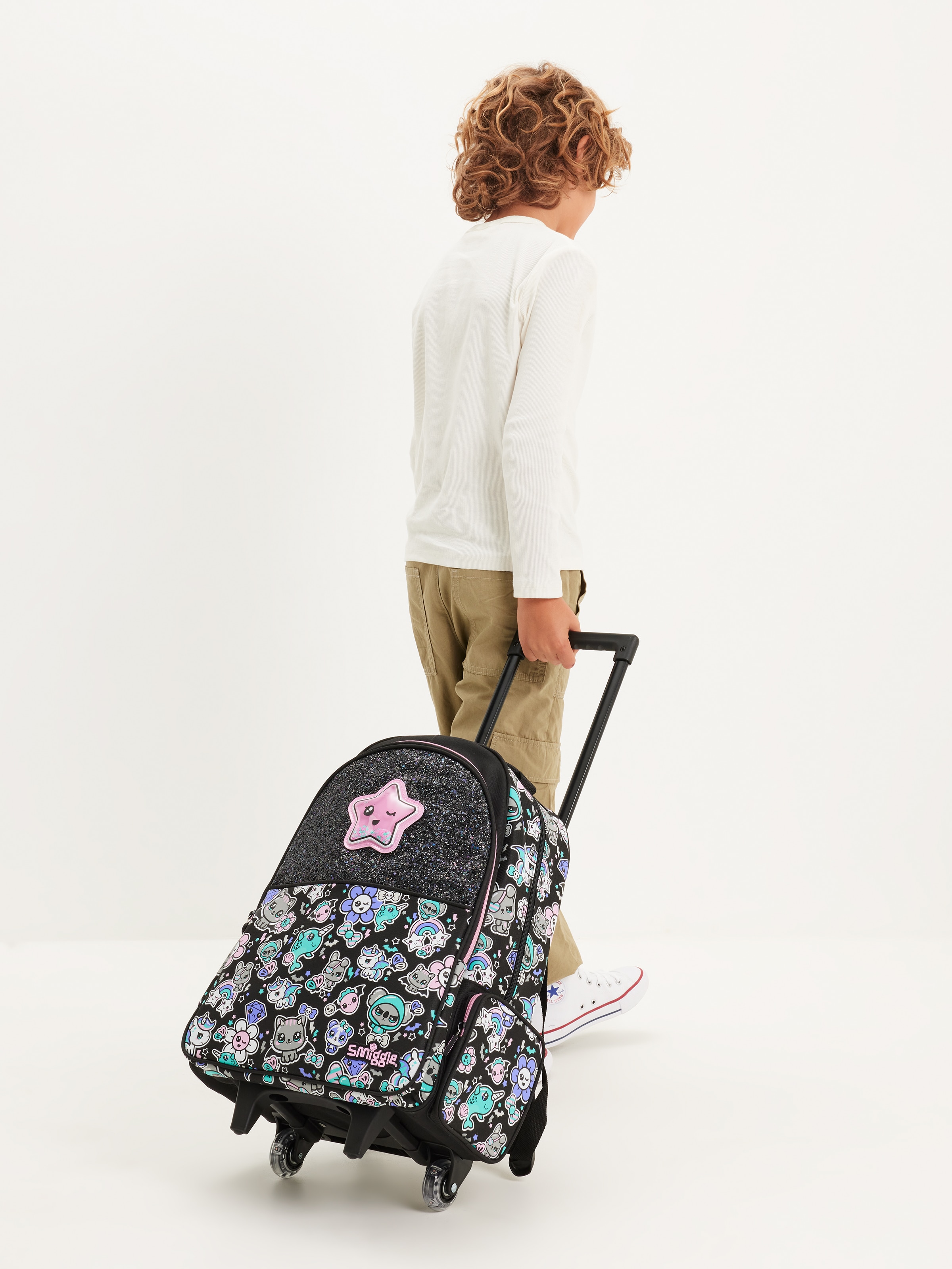 Trailblazer Trolley Backpack With Light Up Wheels