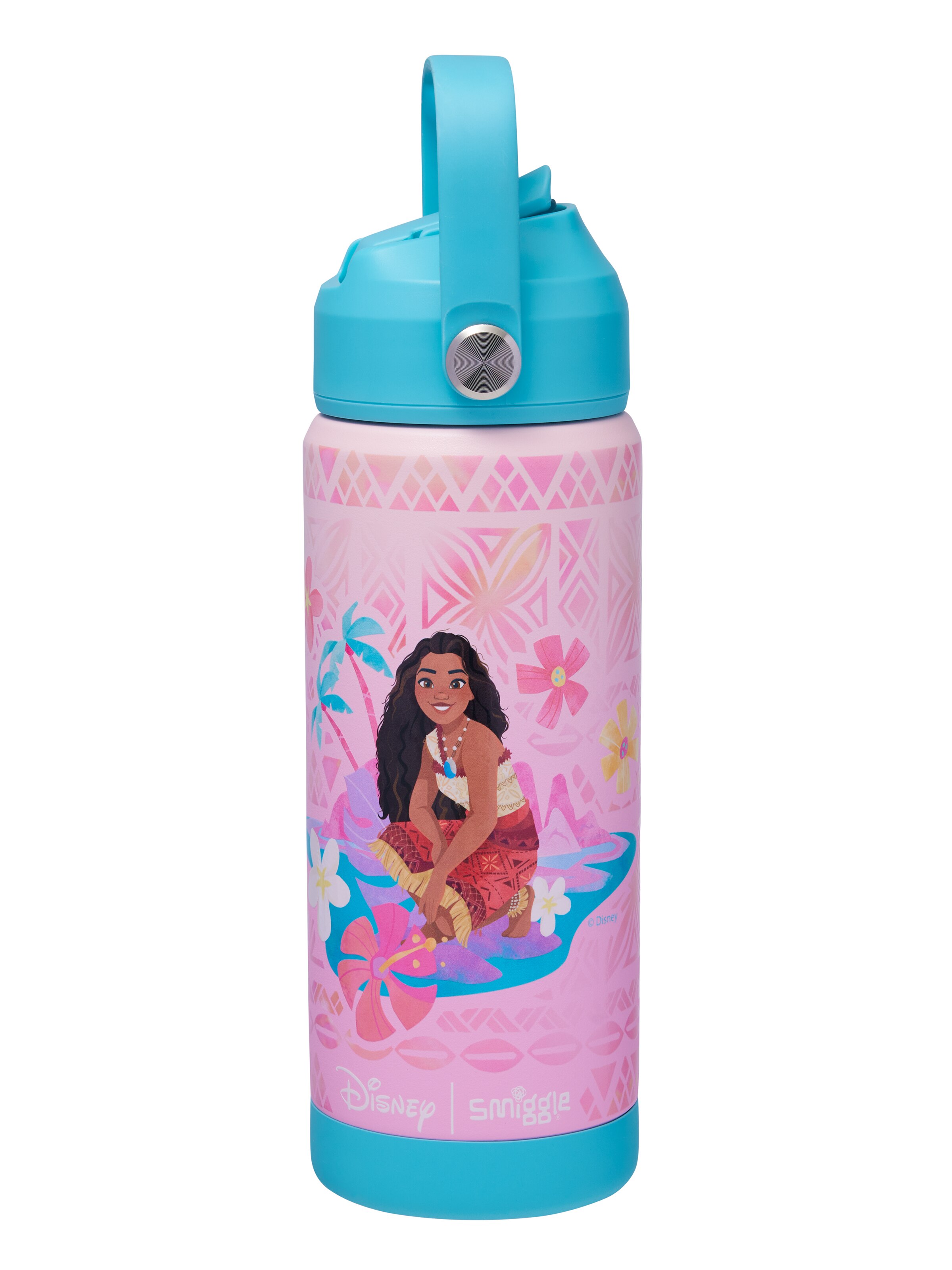 Moana Squiggle Insulated Stainless Steel Drink Bottle 550Ml