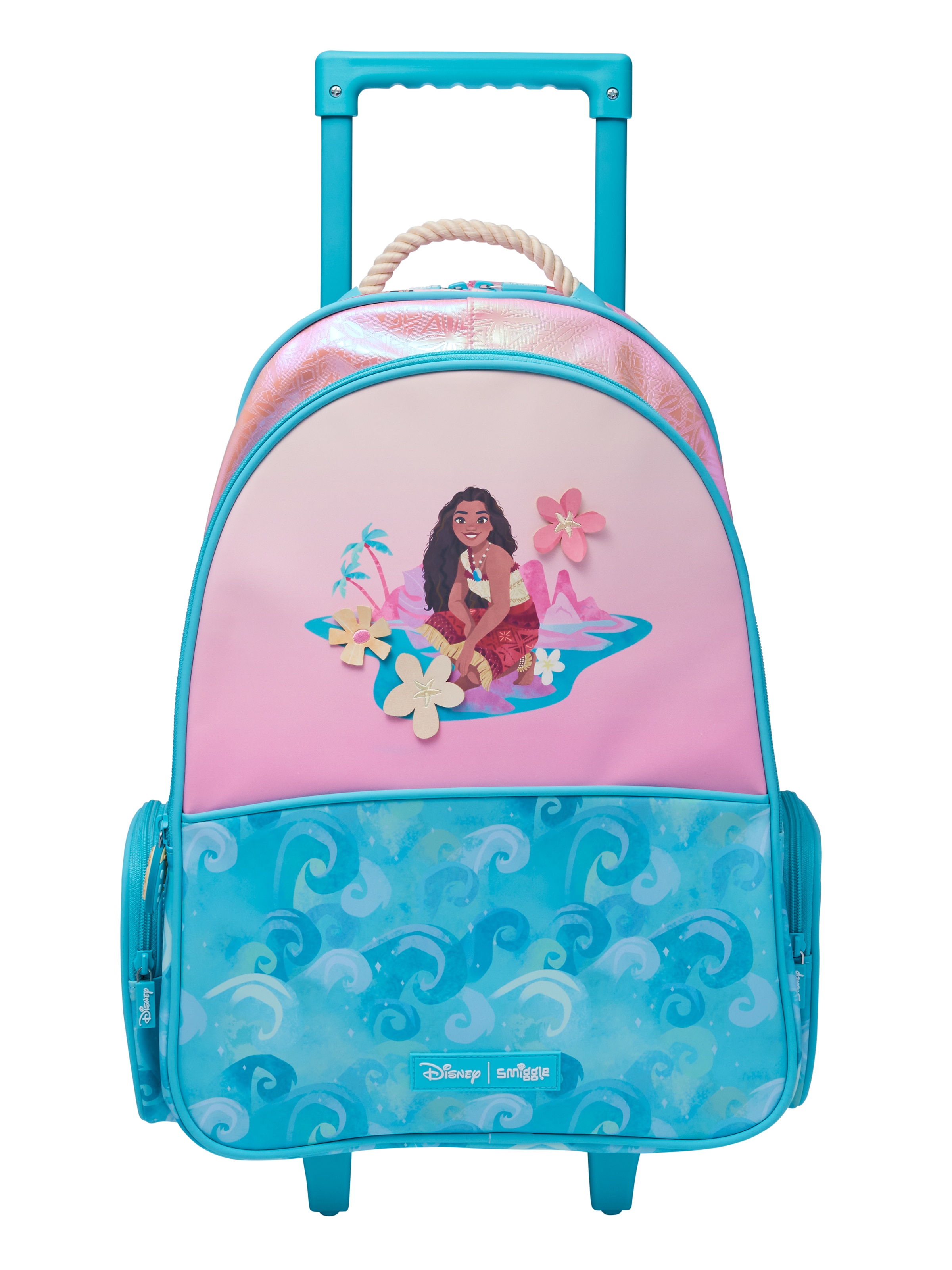 Moana Trolley Backpack With Light Up Wheels